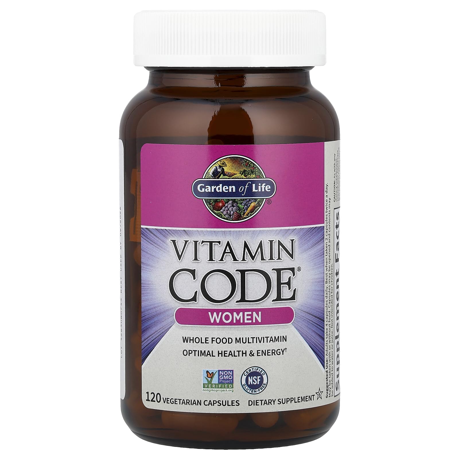 Garden of Life Multivitamin for Women, Vitamin Code Women's Multi - Whole Food Womens Multi Vitamins, Iron, Folate not Folic Acid Garden of LifeAu supplements