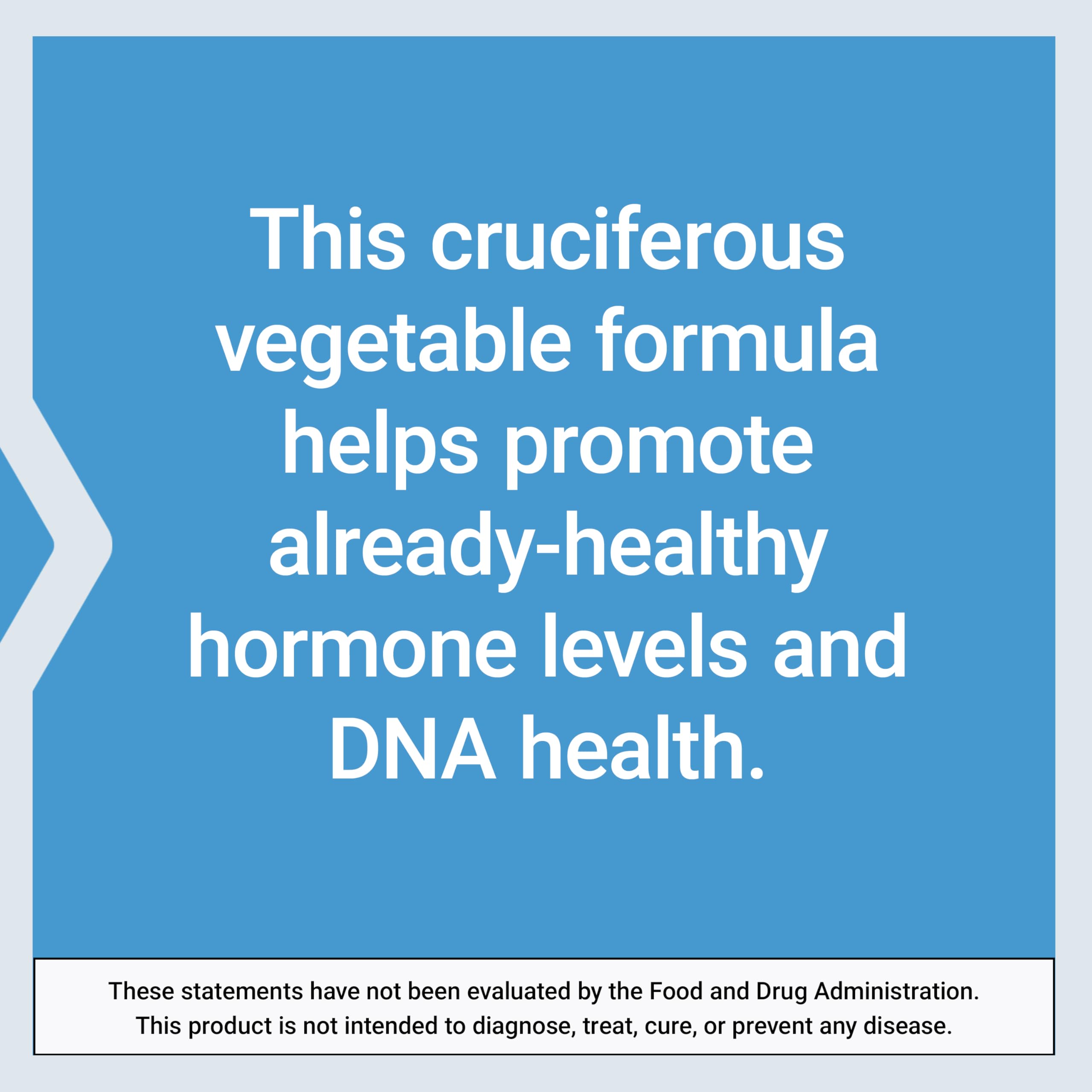 Life Extension Cruciferous Vegetable Extract Blend, Broccoli Extract, I3C, Helps Maintain DNA Health & Already Healthy Hormone Levels, Gluten Free, Non-GMO, Vegetarian, 60 Capsules Life ExtensionAu supplements