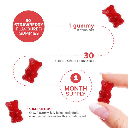 Kids Iron Gummies – Iron Supplement for Kids – Energy & Immune System – Vegan novominsUS supplements