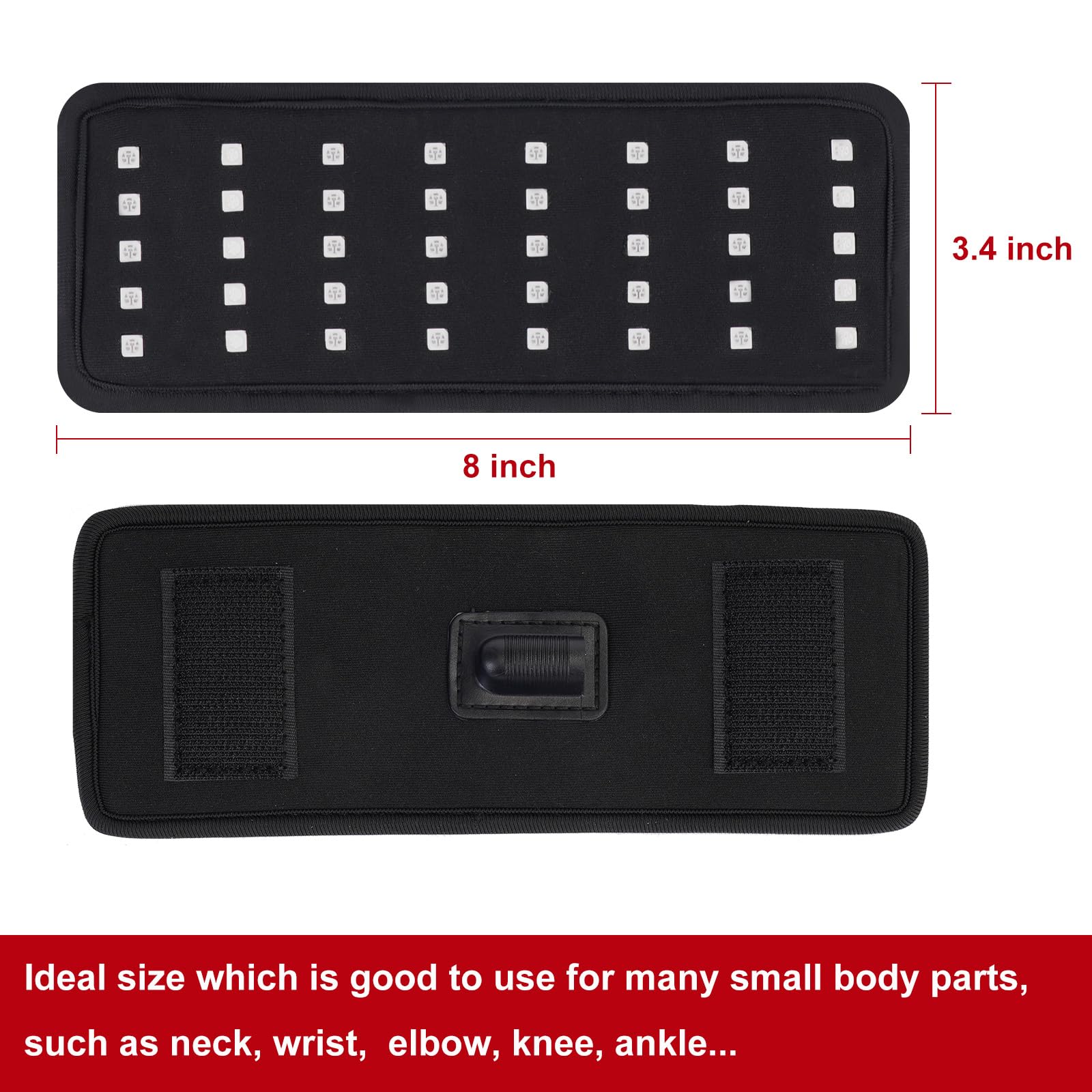 Replacement Red Light Therapy Patch, Infrared Light Therapy for Body Neck Wrist Red Therapy Belt EnjoYieldAu supplements