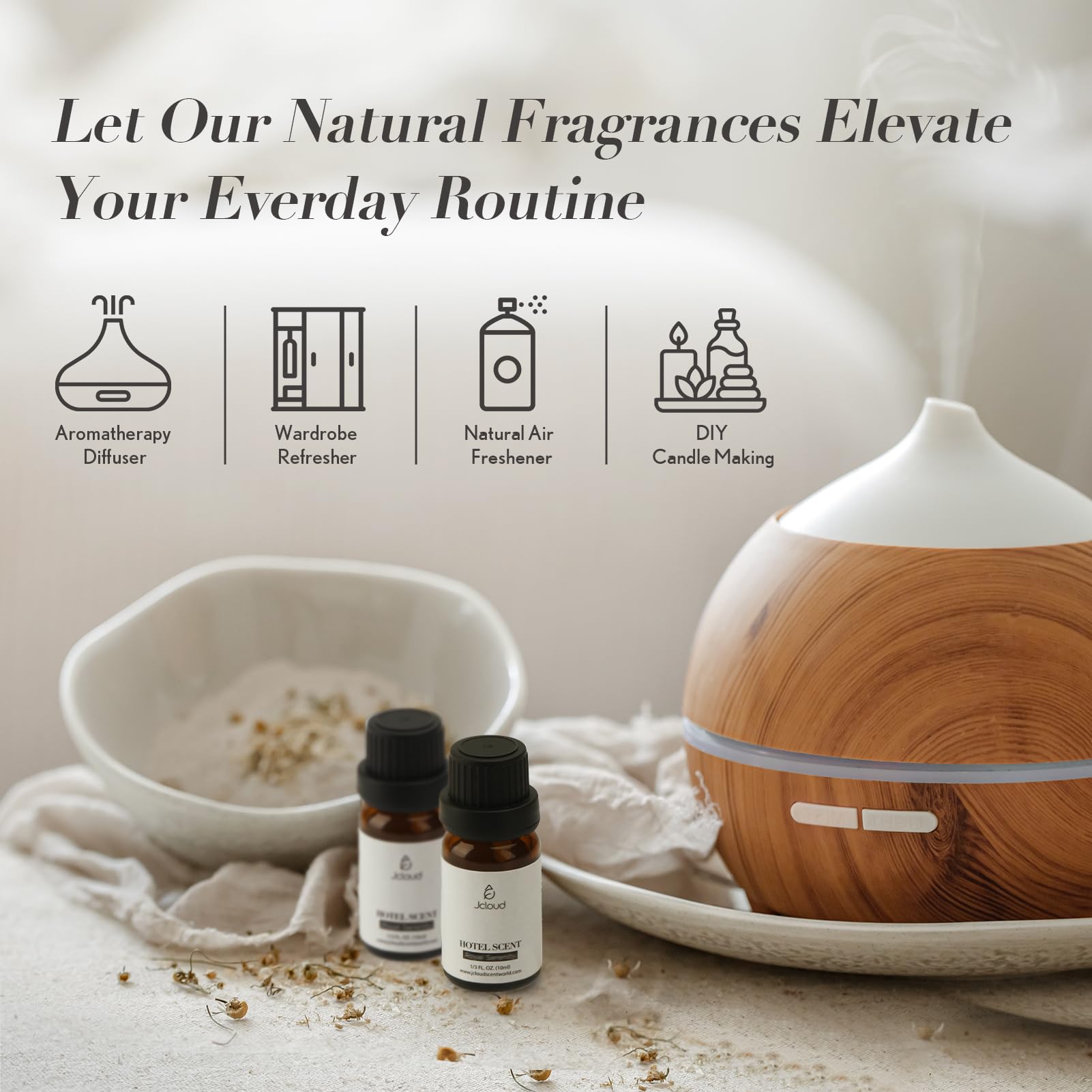JCLOUD Shangri-La Breeze Essential Oil Inspired by Shangri-La Hotel | Hotel Collection - Pure Aromatherapy JCLOUDAu supplements