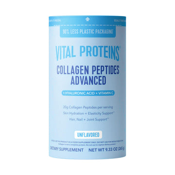 Vital Proteins Collagen Peptides Powder Advanced with Hyaluronic Acid & Vitamin C, Collagen Supplements, Unflavored, 12 Servings Vital ProteinsAu supplements