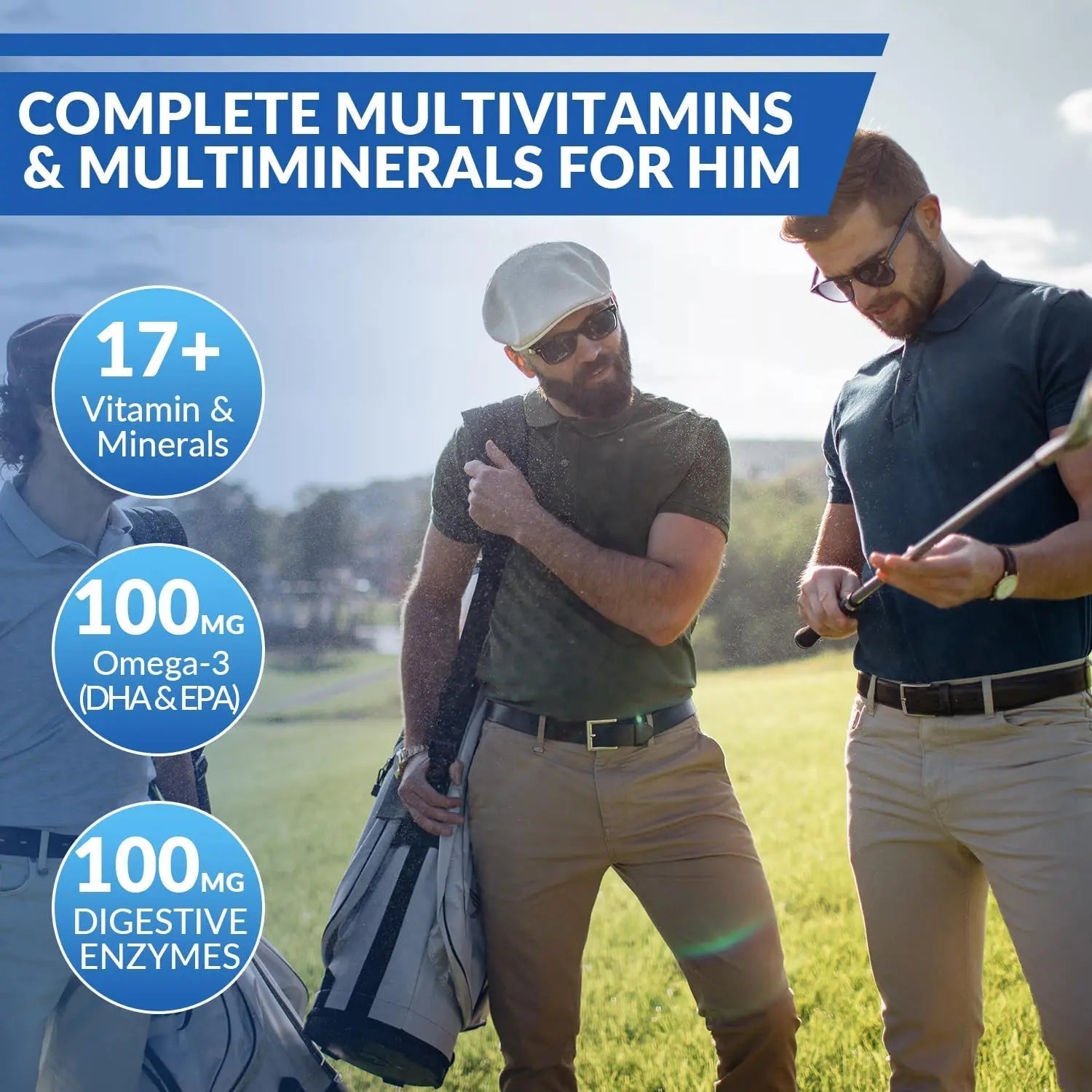 WEEVIT Mens Multivitamins Gummies, Omega 3, CoQ10, Turmeric, Lycopene, Digestive Enzymes, Daily Mens Vitamins A C D E B6 B12 WEEVITAu supplements
