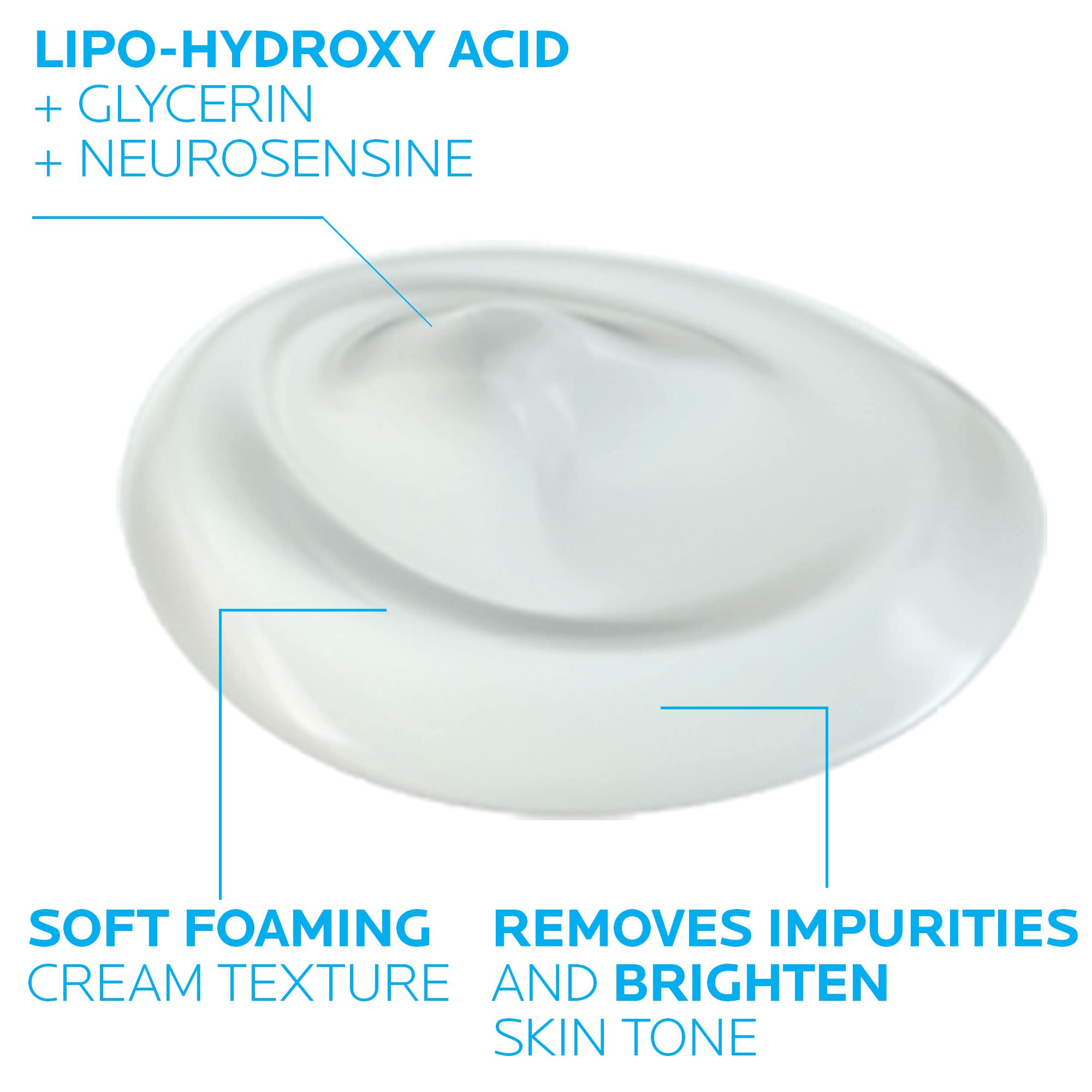 La Roche-Posay Pigmentclar Brightening Face Cleanser, Exfoliating Face La Roche-PosayUS supplements