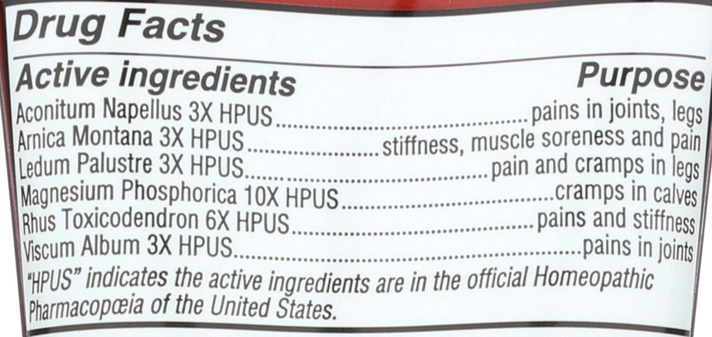 Hylands Homeopathic Leg Cramps - Ointment - 2.5 oz Hyland'sAu supplements