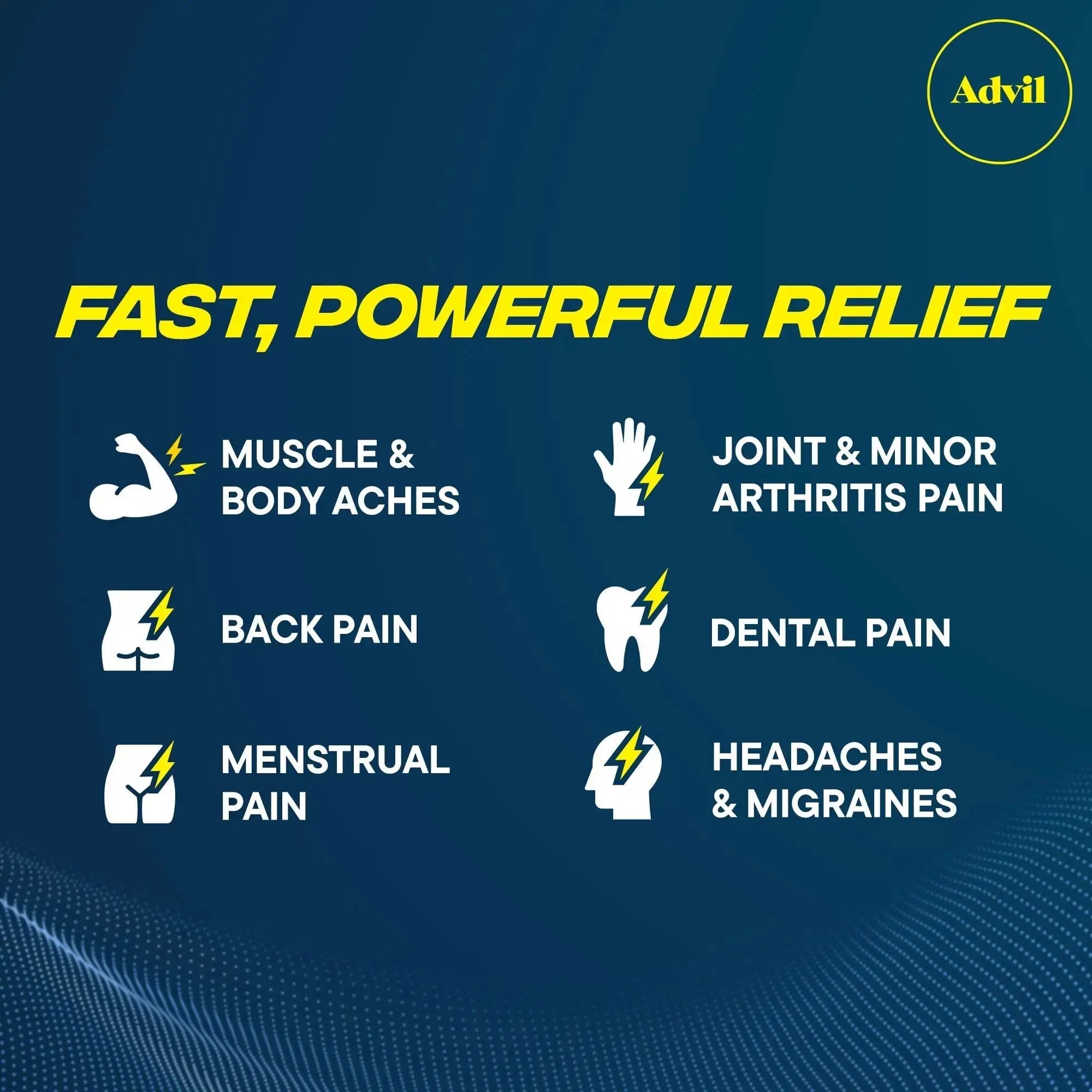Advil Dual Action Coated Caplets, 125 Mg Ibuprofen and 250 Mg Acetaminophen per Dose (2 Dose Equivalent) for 8 Hour Pain Relief - 216 Count AdvilAu supplements