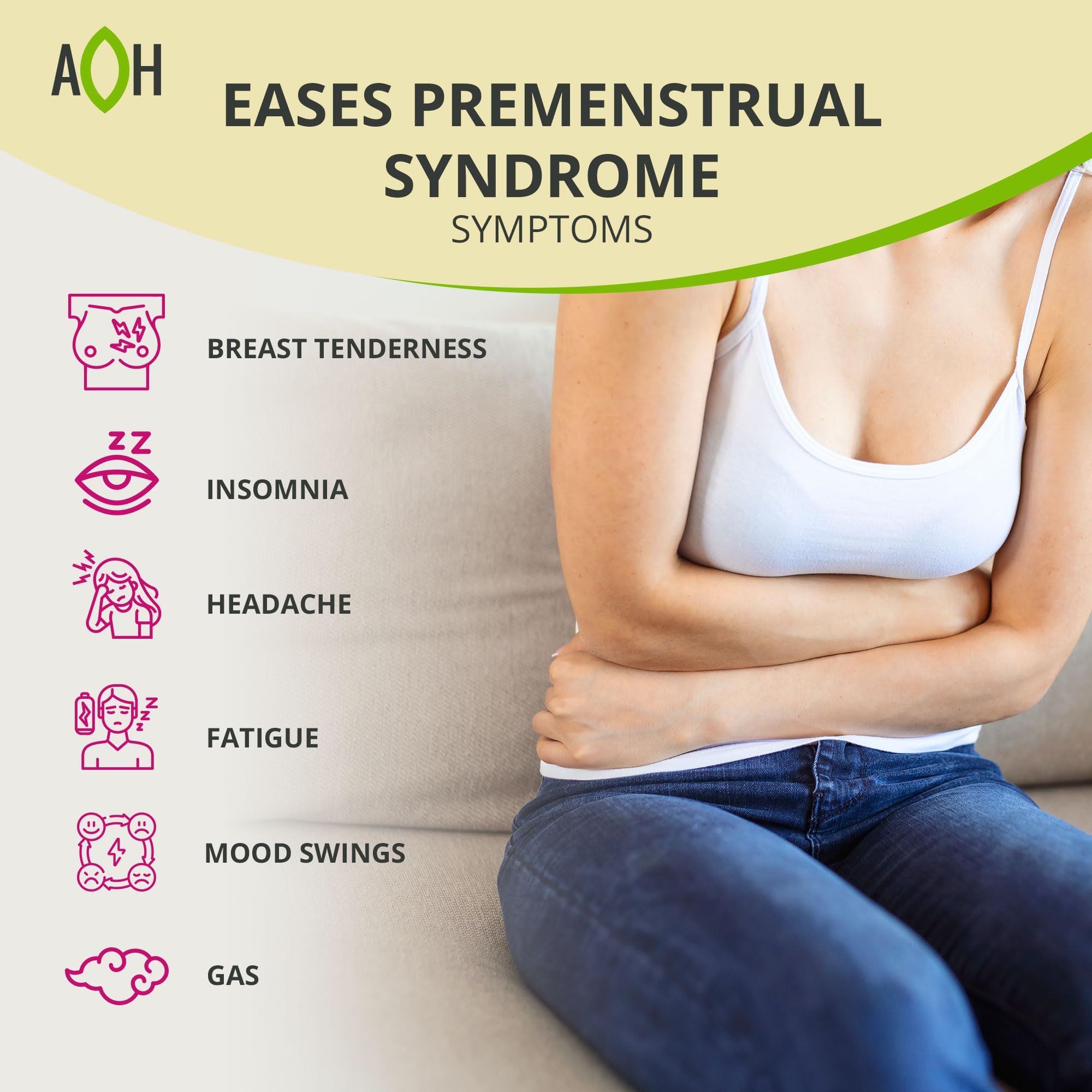Hormone Balance for Women – Menopause & PMS Support Supplement – Adaptogens for Female Balance & Wellness – 90 Vegan Capsules ADAPTOHEALAu supplements