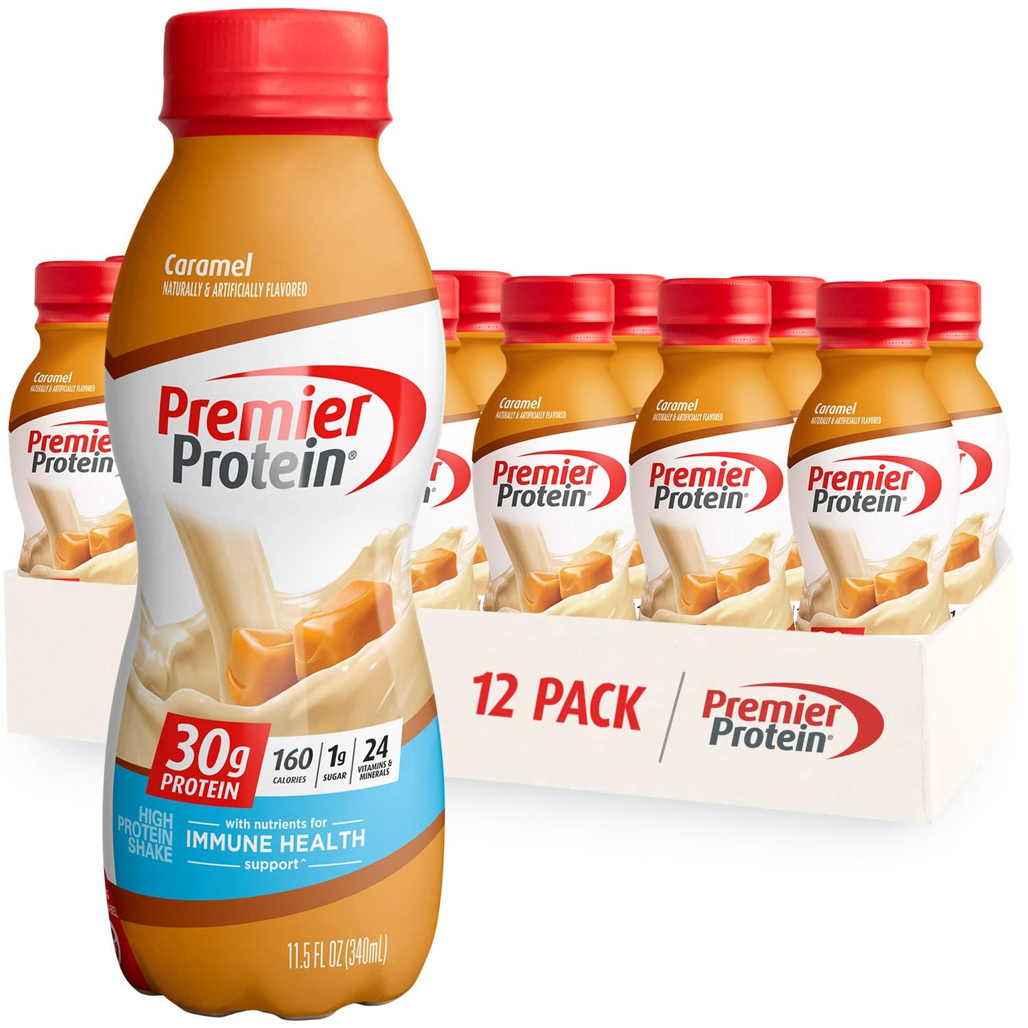 Premier Protein Powder & Premier Liquid Protein Shake, Caramel, 30g Protein, 1g Sugar Premier ProteinUS supplements