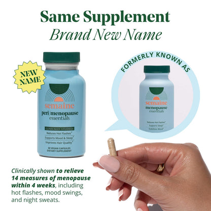 Advanced Menopause Relief Supplement for Women - Promotes Mood, Reduces Hot Flashes SemaineUS supplements