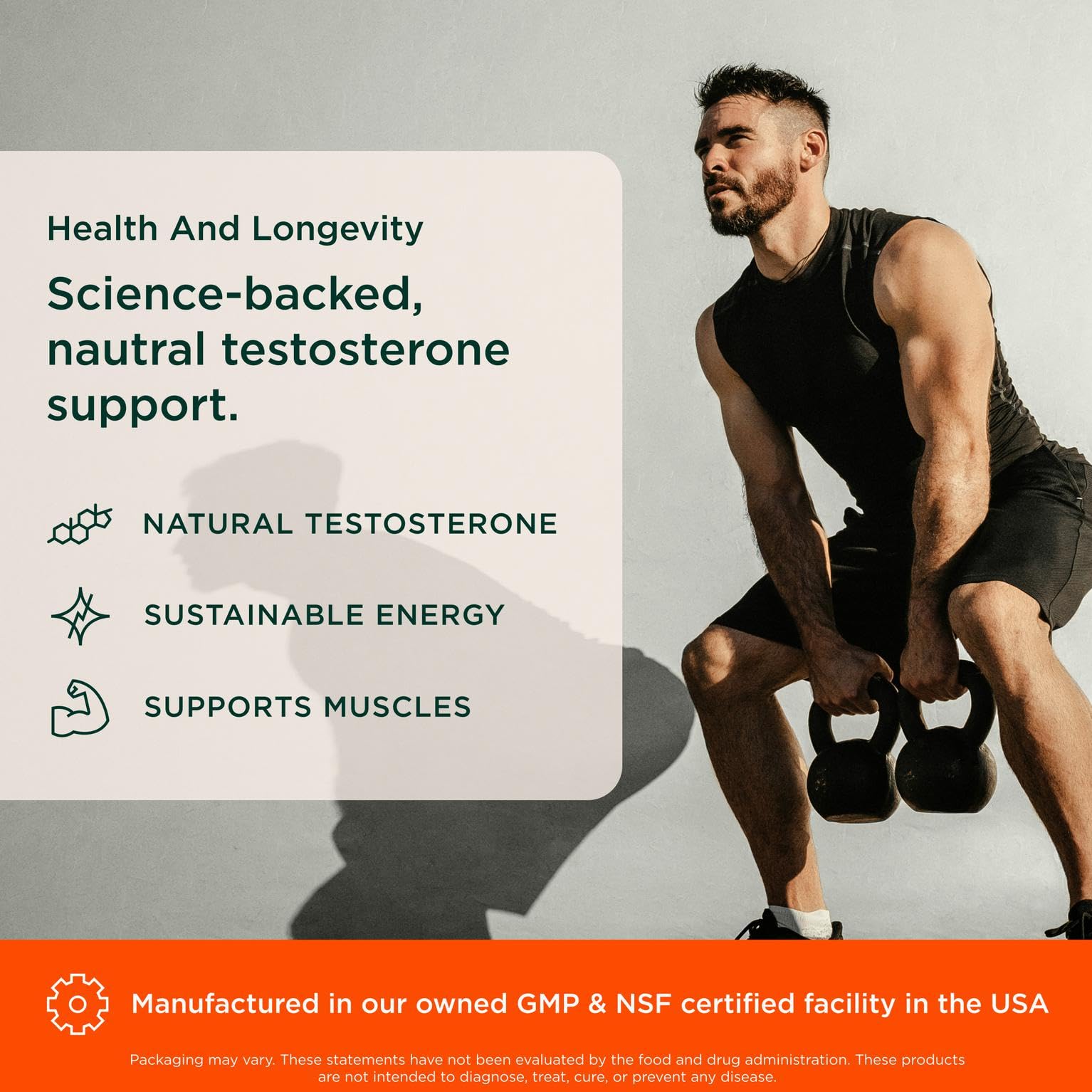 The Genius Brand Test Black Label - Testosterone Supplement for Men - Muscle Support, Energy & Performance Support - with D-Aspartic Acid, Magnesium, Korean Red Ginseng & Vitamins - 120 Capsules The Genius BrandUS supplements