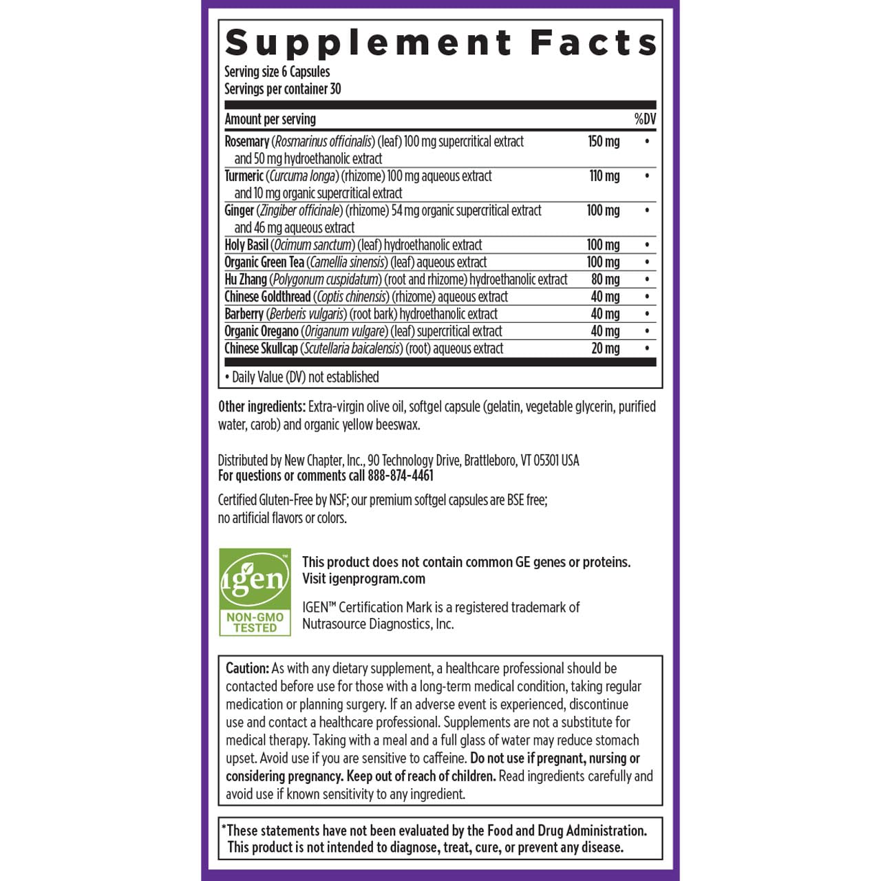 New Chapter Zyflamend™ Mini Softgels, Joint Supplement & Herbal Pain Relief – with Turmeric, Ginger & Green Tea - for Healthy Inflammation Response, Mobility & Flexibility, 180 mini softgels New ChapterAu supplements