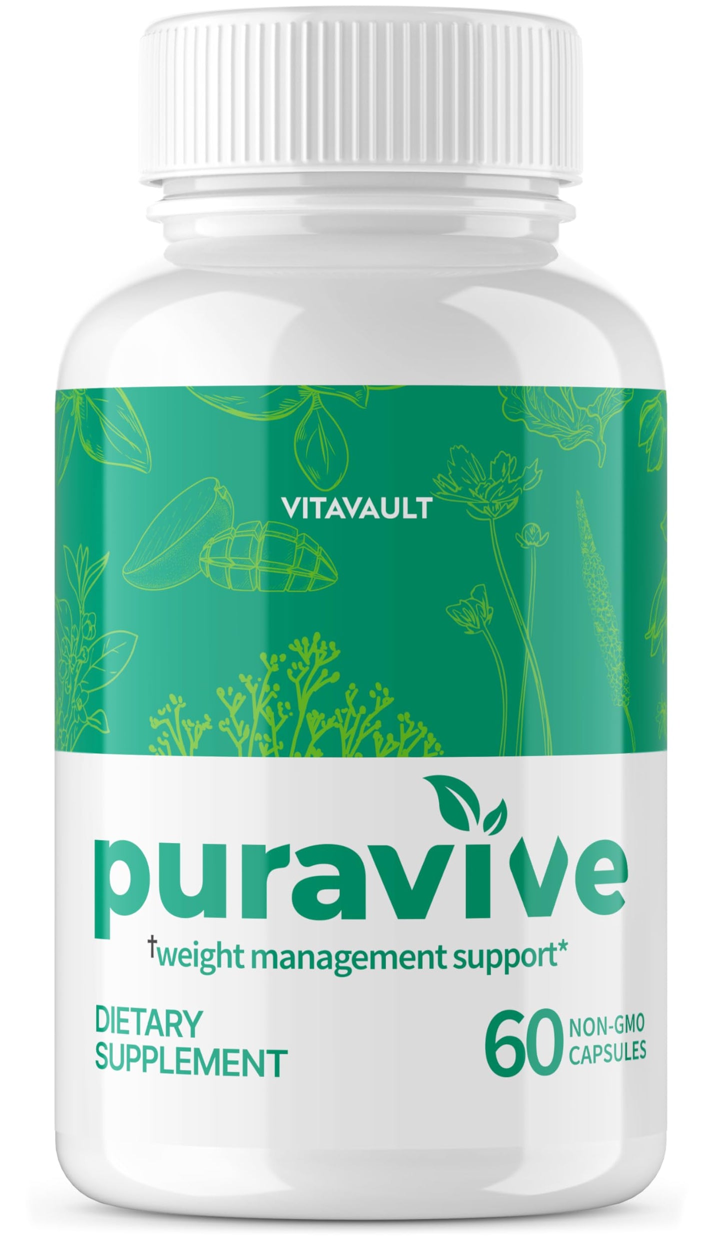 Vitavault Puravive Weight Management Support - Puravive Capsules, Advanced Formula VitavaultUS supplements