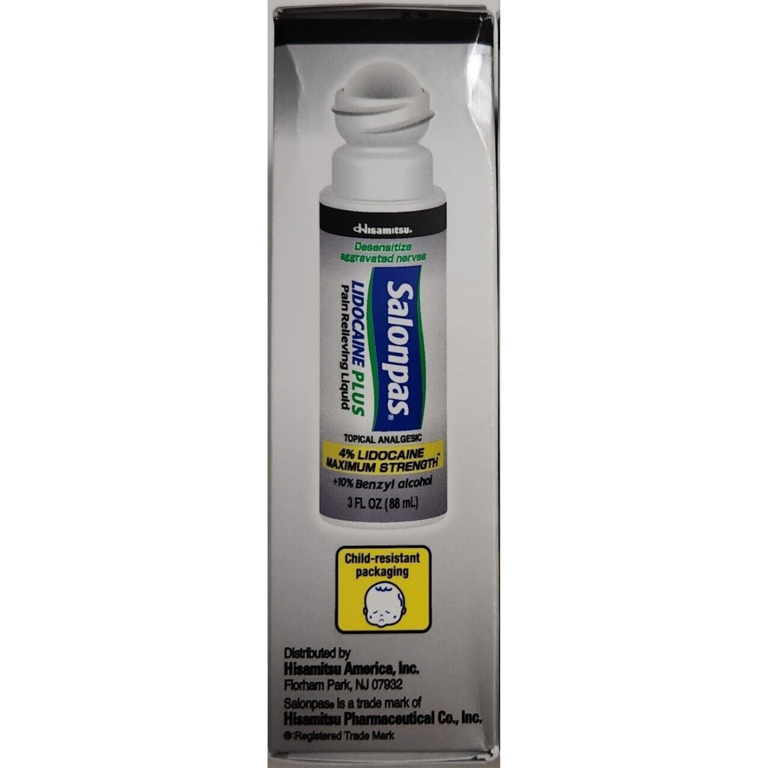 Salonpas LIDOCAINE Plus Liquid (Pack of 4) SalonpasAu supplements
