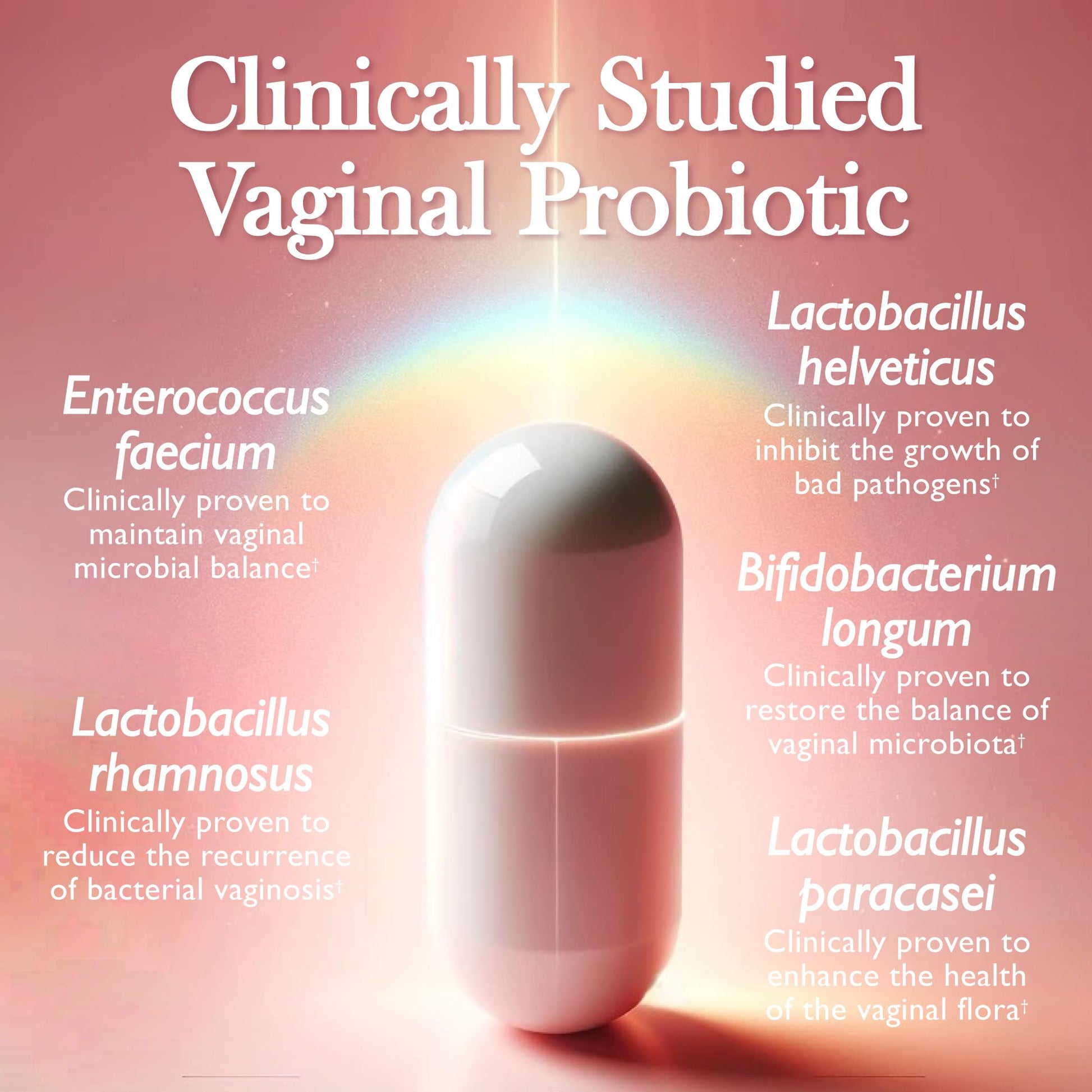Amy Suzanne Vaginal Probiotics for Women - 10 Billion CFU Probiotic for pH Balance and Urinary Tract Health Amy SuzanneAu supplements