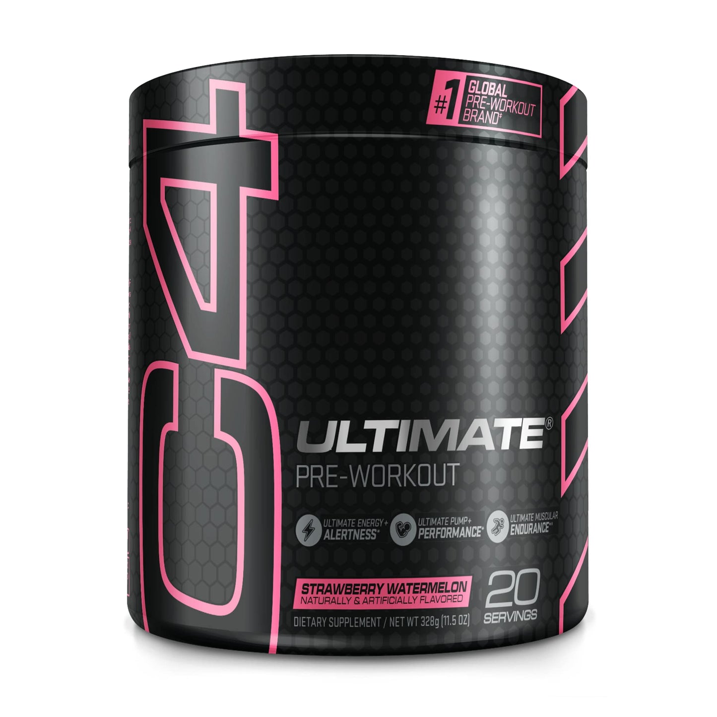Cellucor C4 Ultimate Pre Workout Powder Strawberry Watermelon - Sugar Free CellucorUS supplements