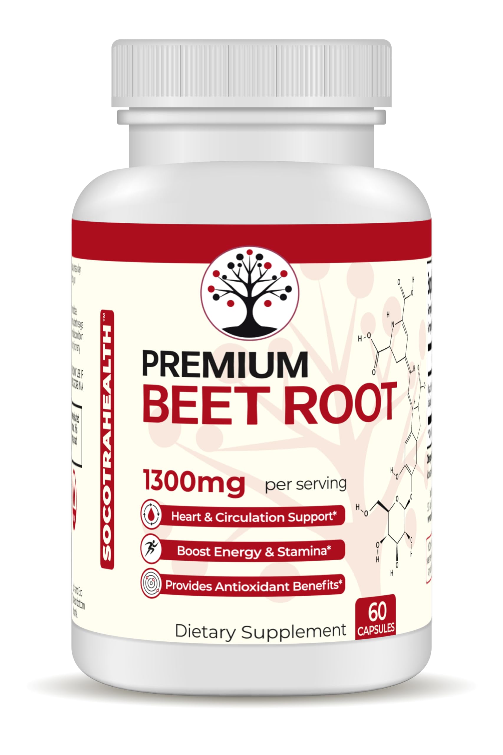 Socotra Health Beet Root Capsules - Made with Premium Organic Beetroot Powder Socotra HealthAu supplements