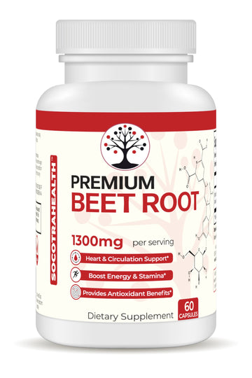 Socotra Health Beet Root Capsules - Made with Premium Organic Beetroot Powder Socotra HealthAu supplements