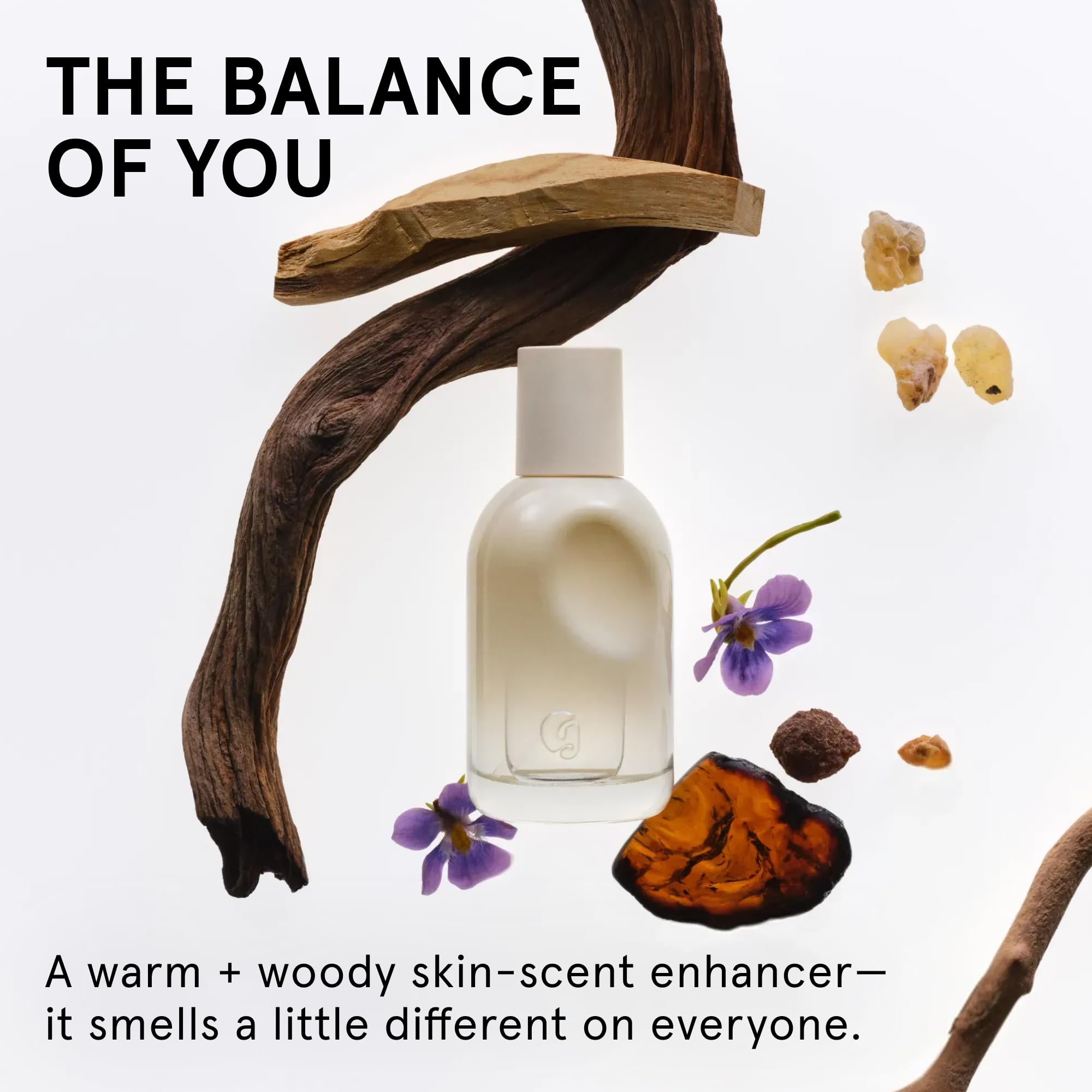 Glossier You Doux Eau de Parfum - Unisex Fragrance for Men & Women, Skin-Scent Enhancer Smells Different on Everyone - Earthy Woody Perfume with Sweet Violet, Palo Santo & Ambrox Base Notes, 100ml GlossierAu supplements