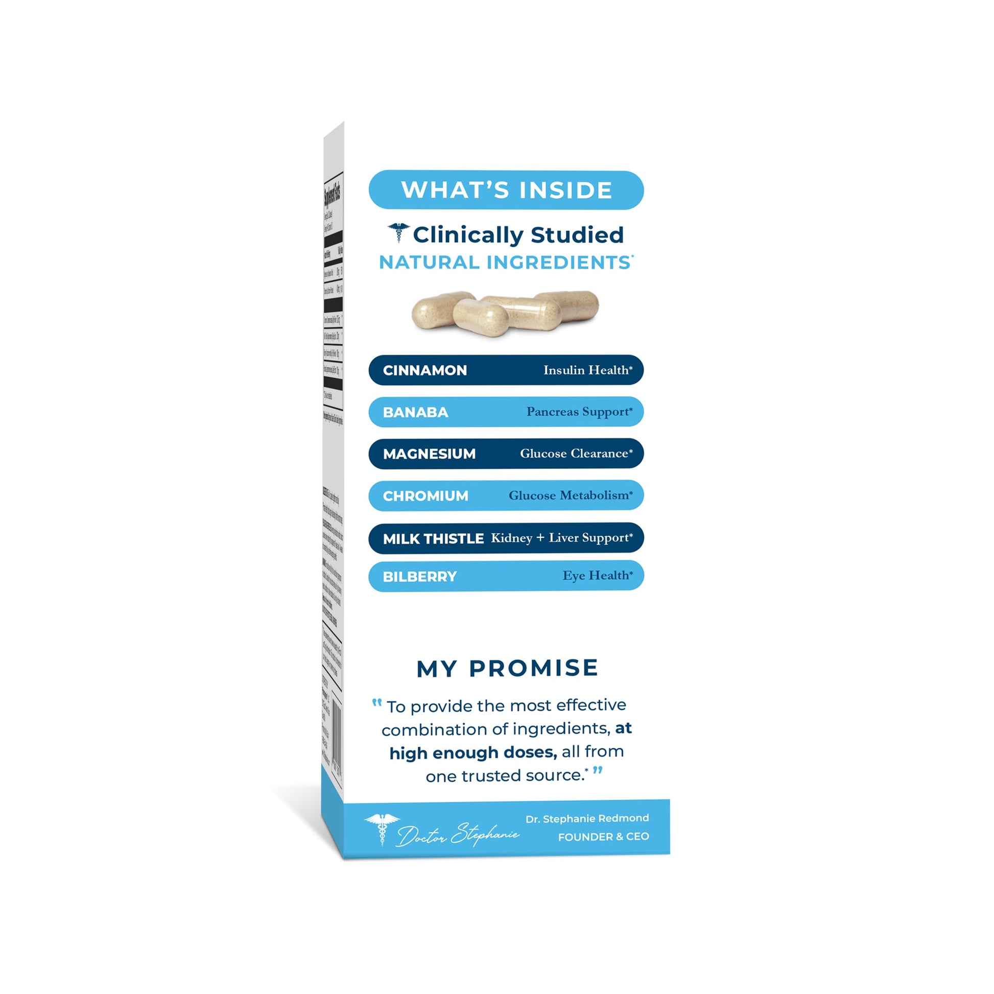 Pharmaganics Blood Sugar 24 Hour - 6 in 1 Formula with Cinnamon, Banaba, Chromium, Milk Thistle, & More - Once Daily Supplement PharmaganicsAu supplements