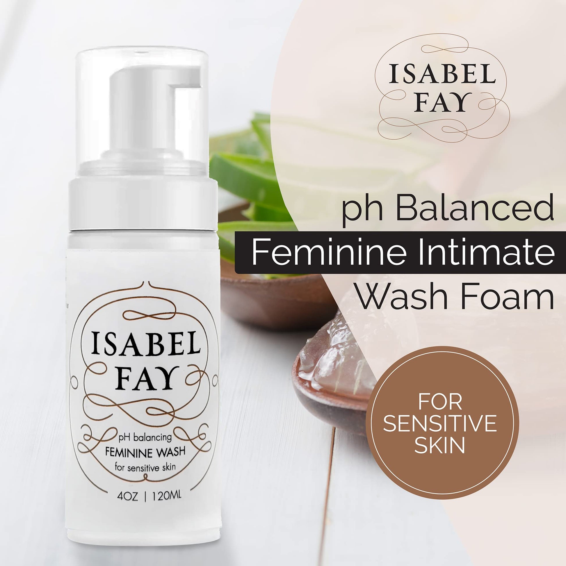 Isabel Fay ph Balanced Feminine Intimate Foam Wash gentle and safe for sensitive skin Isabel FayAu supplements