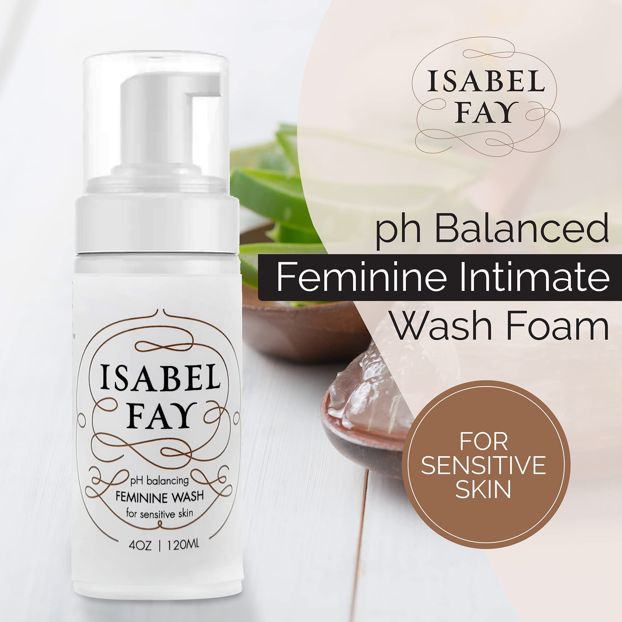 Isabel Fay ph Balanced Feminine Intimate Foam Wash gentle and safe for sensitive skin Isabel FayAu supplements