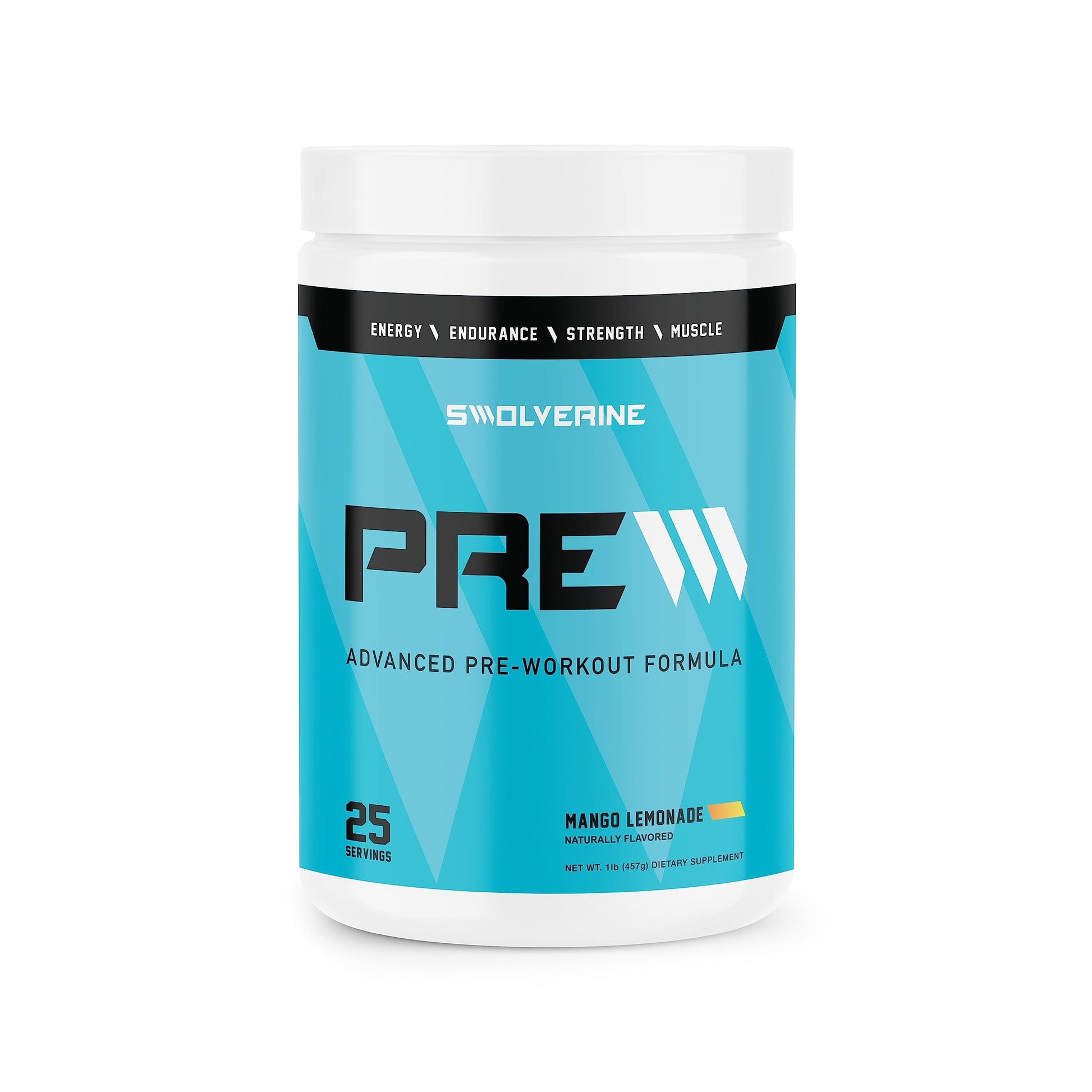 Swolverine PRE-Workout | Citrulline Malate, Carnosyn Beta Alanine, Carnitine, Ginseng SwolverineAu supplements