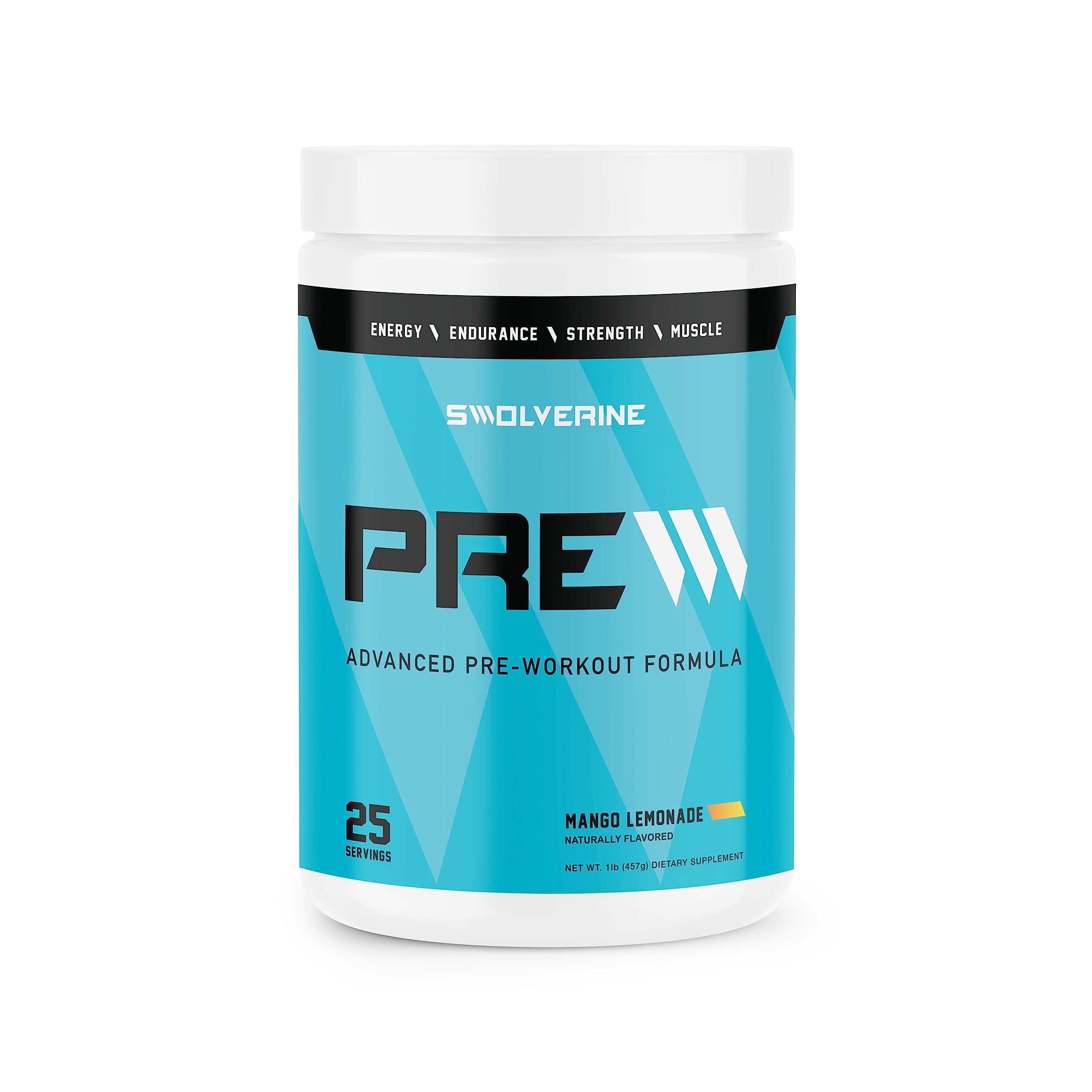 Swolverine PRE-Workout | Citrulline Malate, Carnosyn Beta Alanine, Carnitine, Ginseng SwolverineAu supplements