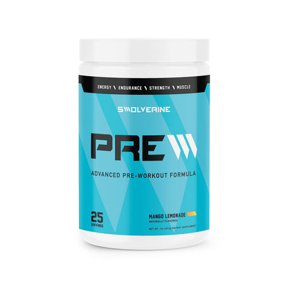 Swolverine PRE-Workout | Citrulline Malate, Carnosyn Beta Alanine, Carnitine, Ginseng SwolverineUS supplements