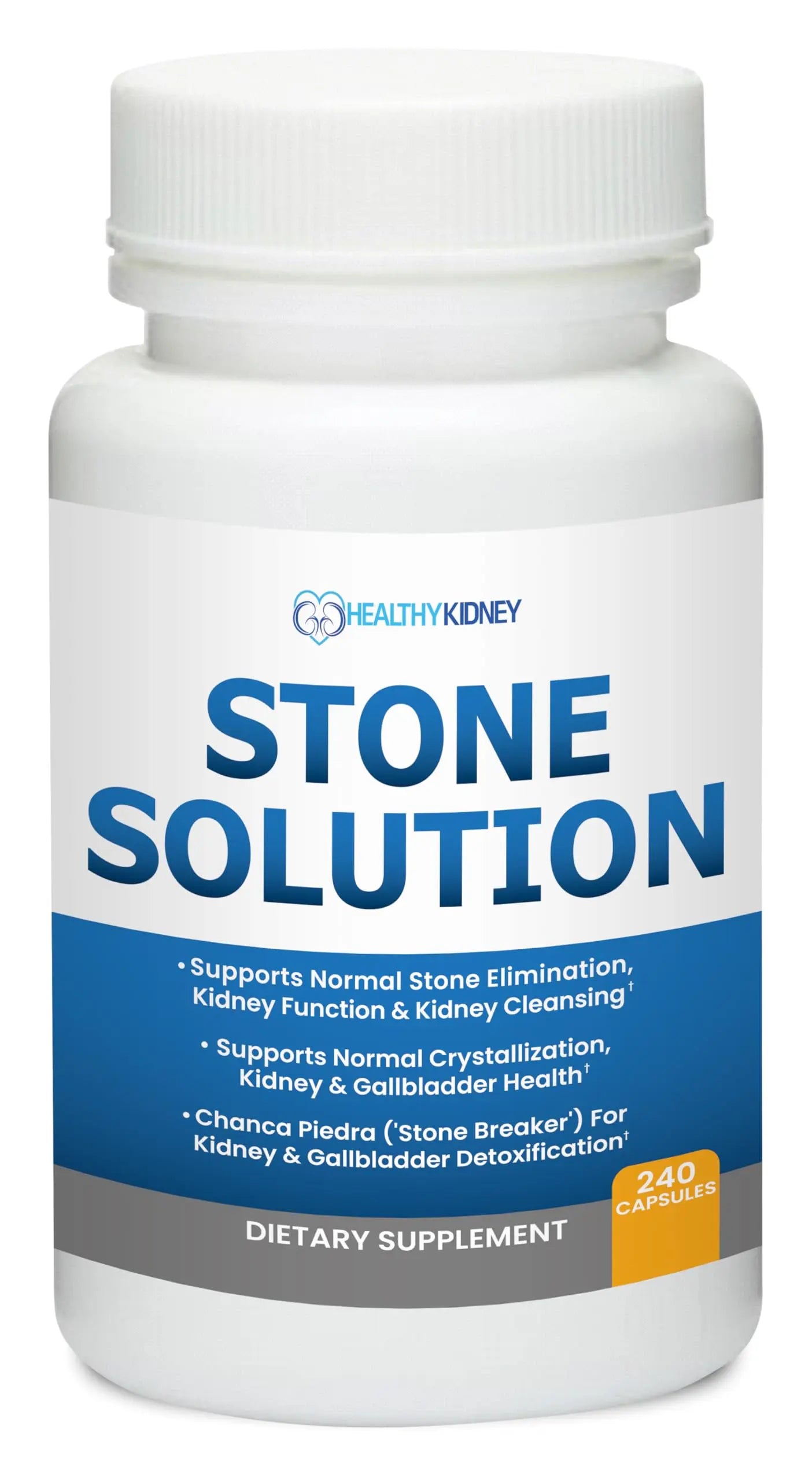 Stone Solution Capsules- Natural Dissolver, Kidney Stone Support & Kidney Cleanser Chanca Piedra Stone Breaker Gallbladder Cleanse, Flush & Stop Recurrence, Stone Relief 60 Servings Kidney RestoreAu supplements