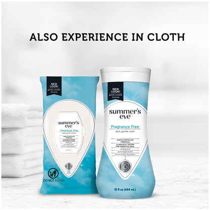 Summer's Eve Fragrance Free Gentle Daily All Over Feminine Body Wash Summer's EveUS supplements
