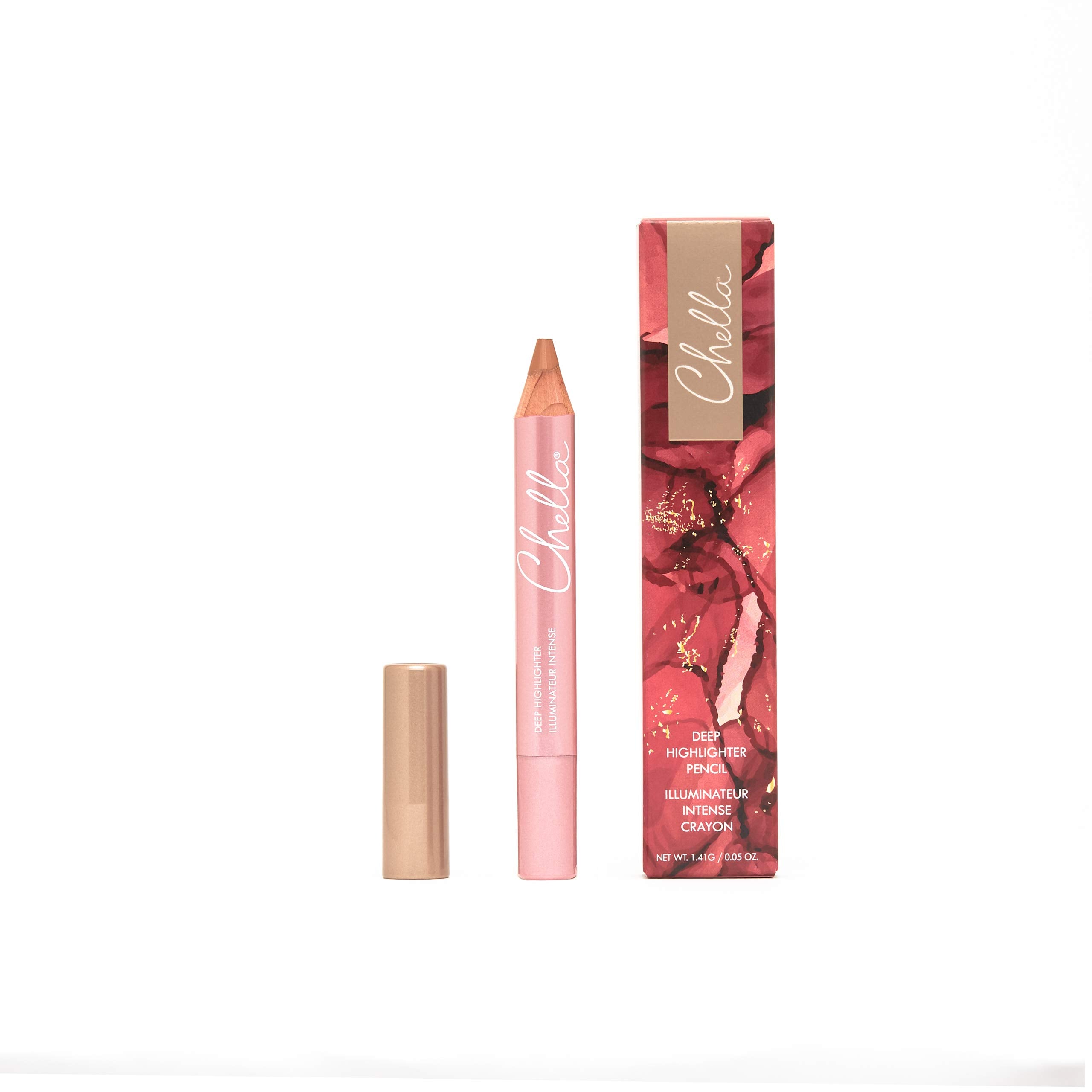 Chella Highlighter Makeup Pencil - Vegan, Cruelty Free, Paraben Free, Gluten Free - Use as a Highlighter, Concealer and Under Eye Liner (Deep Matte) ChellaAu supplements