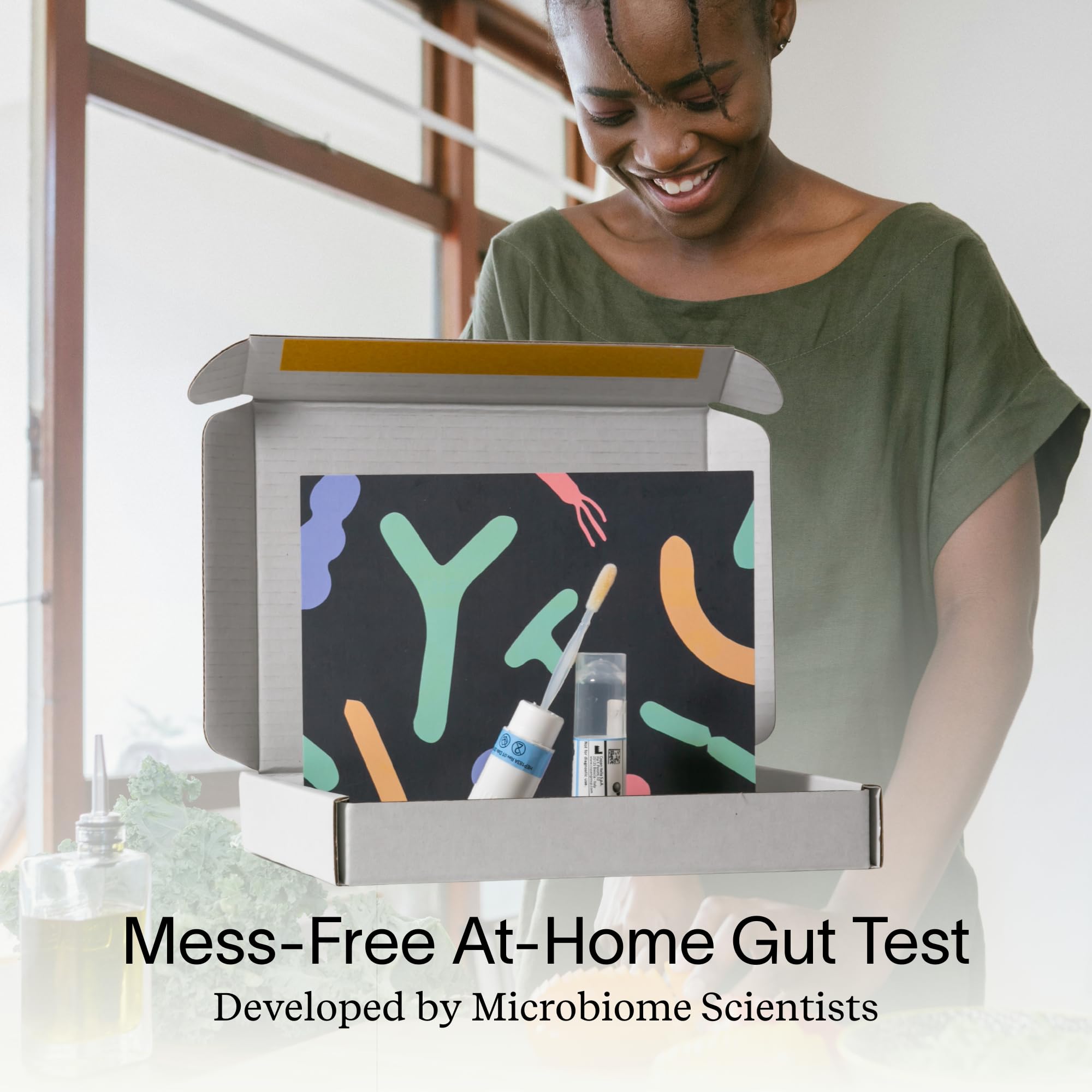 Tiny Health Gut Health Test Kit for Adults, Fast & Mess-Free, Home Test for Women and Men with Easy Ship-in Kit, 3-4 Weeks Results, Understand Biomarkers with Expert Insights Tiny HealthAu supplements