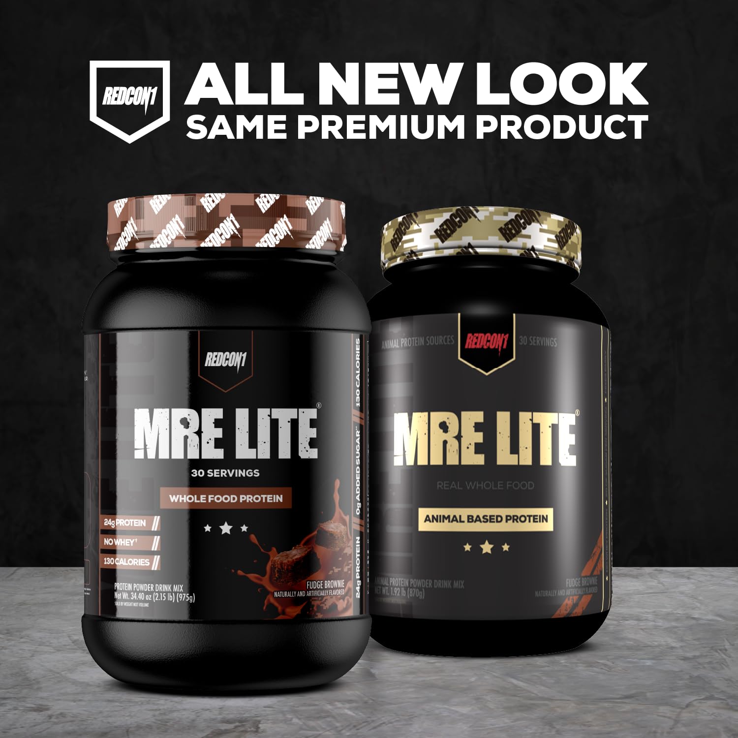 REDCON1 MRE Lite Whole Food Protein Powder, Vanilla - Low Carb & Whey Free Meal REDCON1US supplements