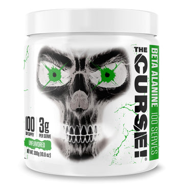 JNX SPORTS The Curse! Beta Alanine Powder - Unflavored, 100 Servings, 3g per Serving JNX SPORTSAu supplements