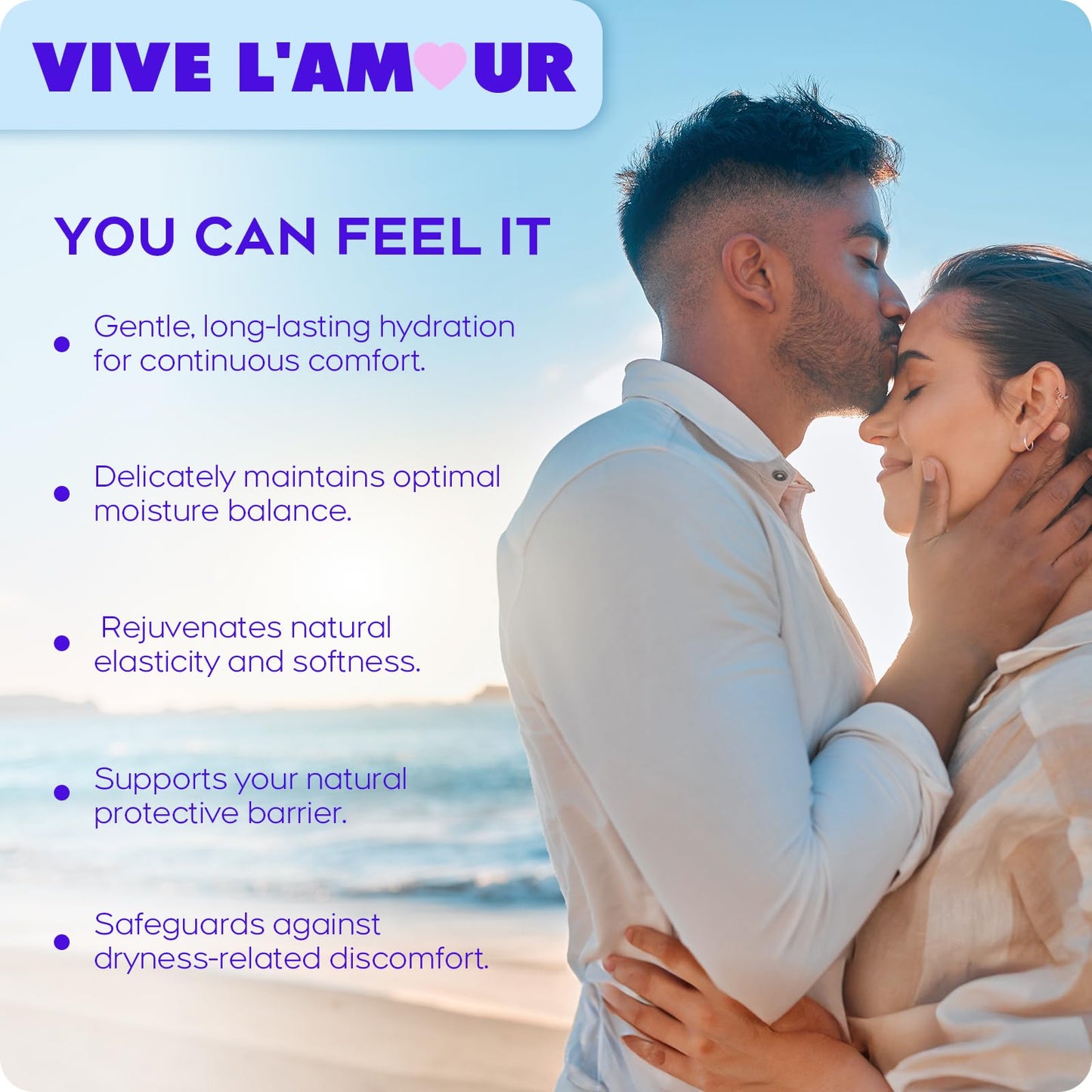 Vive L'Amour 15mg Hyaluronic Acid Vaginal Suppositories (2-Pack, 24 Count), Vaginal Moisturizer, Continuous Hydration, Relieves Vaginal Dryness, Restores Natural Softness & Elasticity, Vaginal Health Vive L'AmourUS supplements