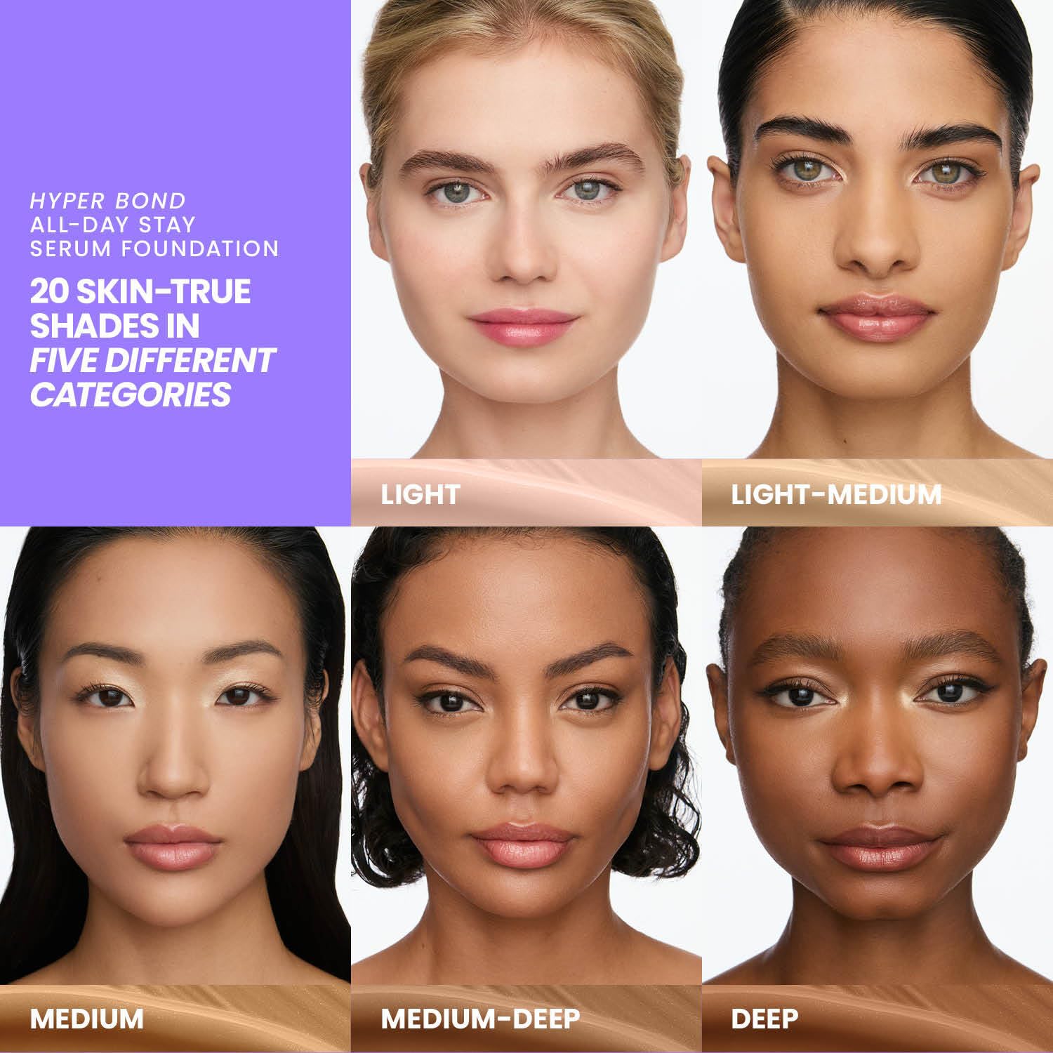 Wonderskin Hyper Bond All-Day Stay Serum Foundation – Waterproof, Transfer-Proof, 24HR Longwear Face Makeup with Niacinamide & Hyaluronic Acid – Lightweight, Natural Finish (Moonstone) WonderskinAu supplements