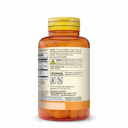 MASON NATURAL Garcinia Cambogia 500 mg HCA with Calcium and Chromium MASON NATURALUS supplements