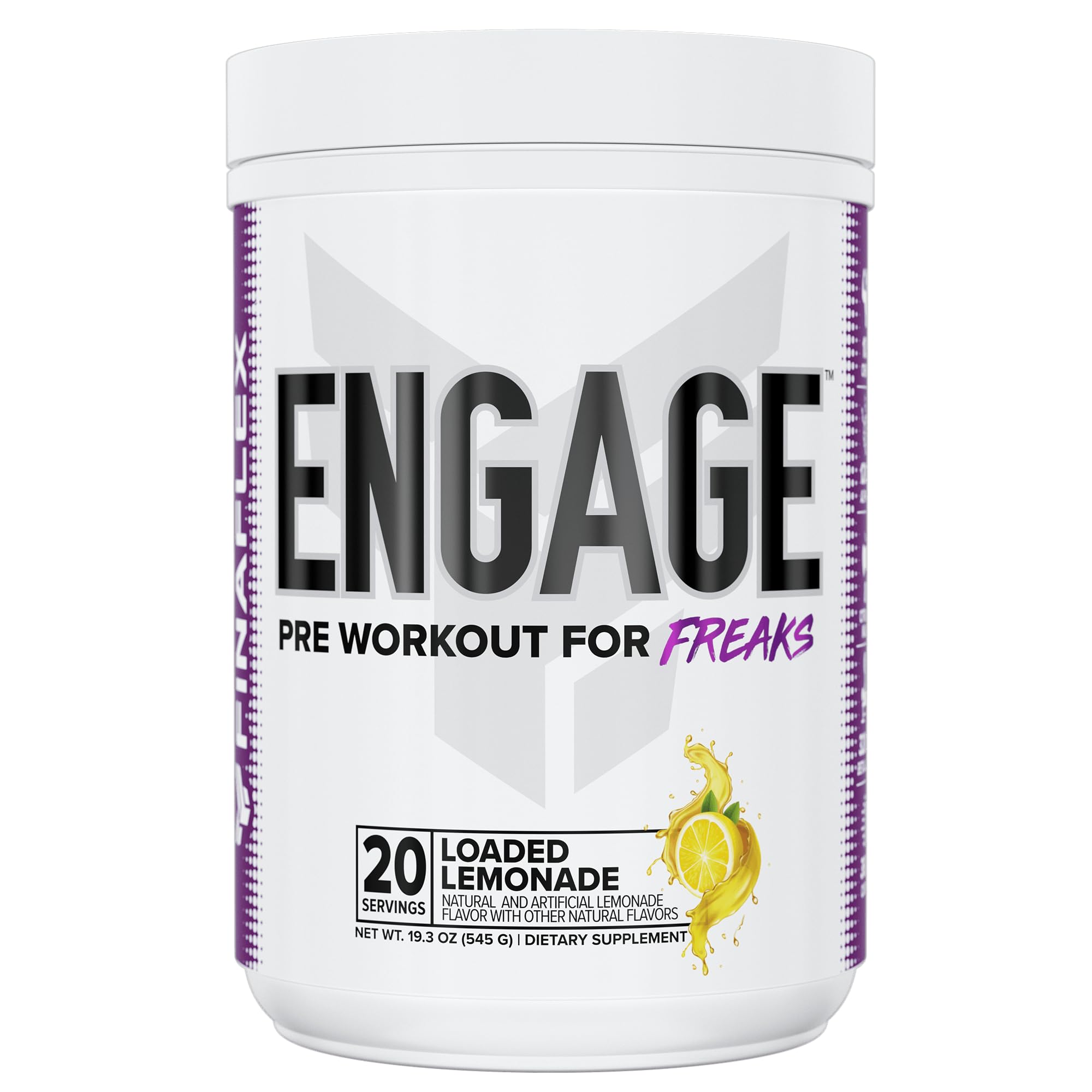 FINAFLEX Engage Pre Workout, Loaded Lemon - Train Harder, Longer & Stronger FINAFLEXAu supplements