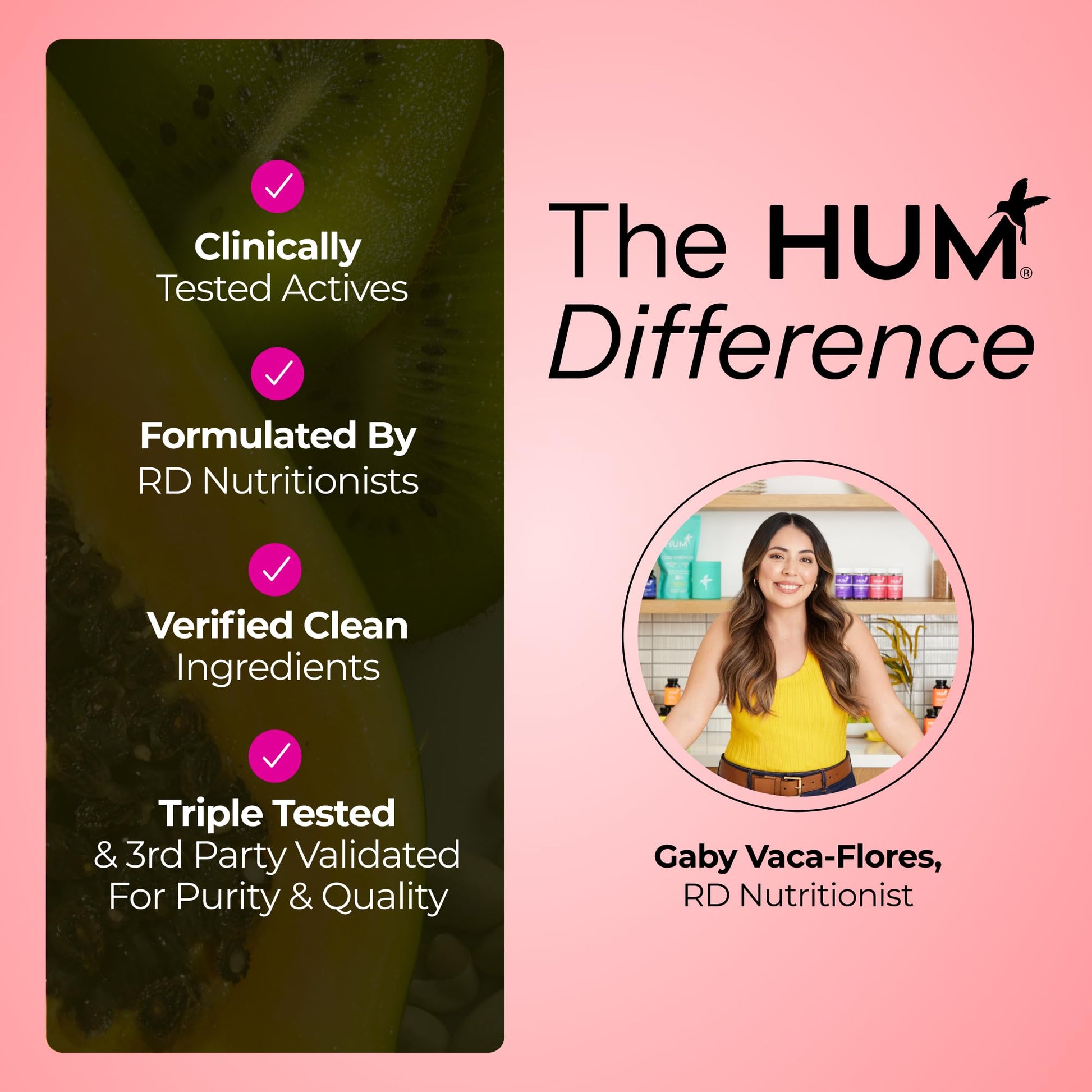 HUM Red Carpet Skin & Hair Vitamins for Women with Omega 3 Fatty Acids, Vitamin E, and Black Currant Seed Oil, Supplement for Skin Health & Healthy Hair Follicles Support, 60 Count HUMUS supplements