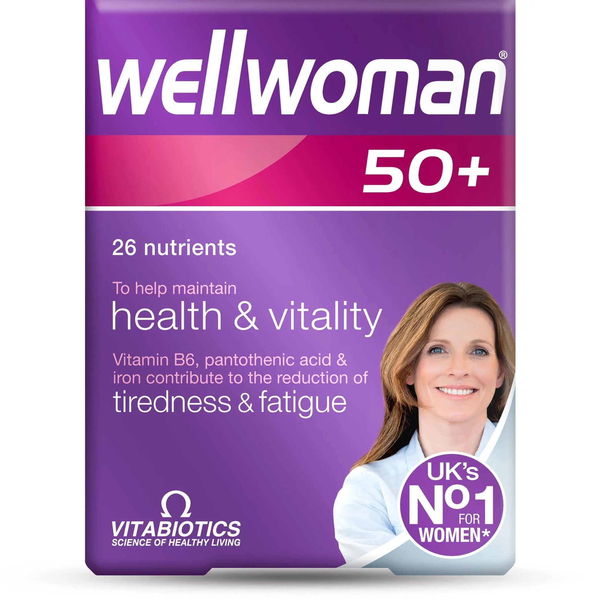Wellwoman Vitabiotics 50+ 30 Tablets WellwomanAu supplements
