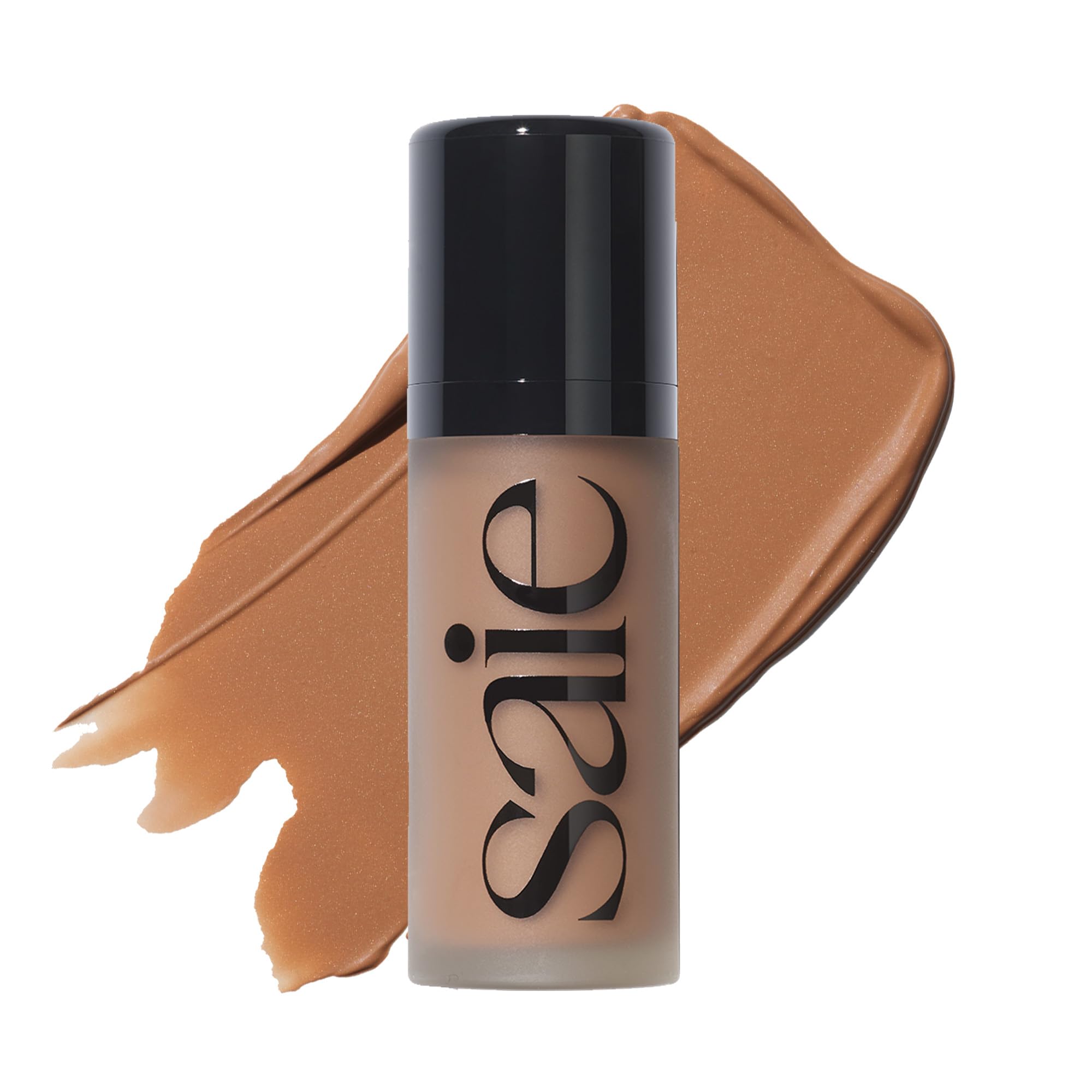 Saie Dew Bronze - Hydrating Liquid Bronzer Stick For a Sun Kissed Glow - Liquid Contour Stick Infused with Nourishing Skin Care Ingredients - Sculpted Face Makeup Essential - Sand (0.4 oz) SaieAu supplements