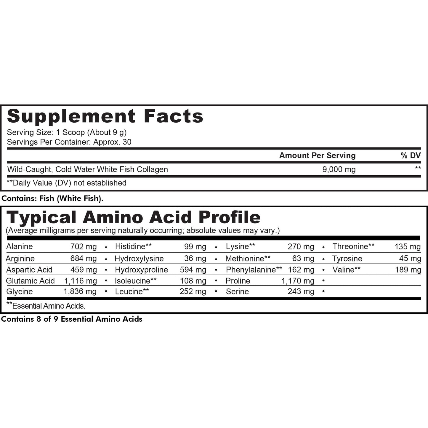 Codeage Marine Collagen Powder - Wild-Caught Hydrolyzed Fish Collagen Peptides - Type 1 & 3 Collagen CodeageUS supplements