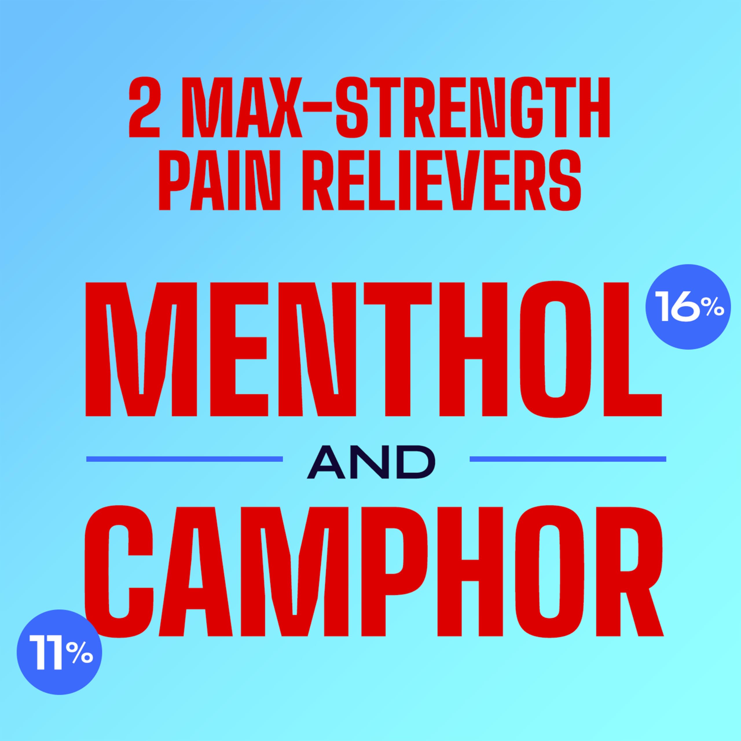 Icy Hot Advanced Pain Relief Cream, Fast-Acting, Max Strength Pain Relief with Menthol 16% and Camphor 11%, Ice and Heat Contrast Therapy for Backaches, Joints, Muscle Strains and Arthritis, 2 oz Icy HotAu supplements