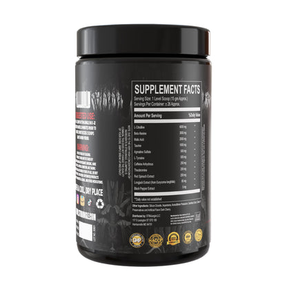 STIMJungle Essential Preworkout •Insane Energy •6G L-Citrulline •3G Beta Alanine STIMJungleUS supplements