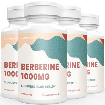 KoNefancy Berberine HCL Supplement 1000mg, High Absorption Berberine Plus Vegan KoNefancyAu supplements
