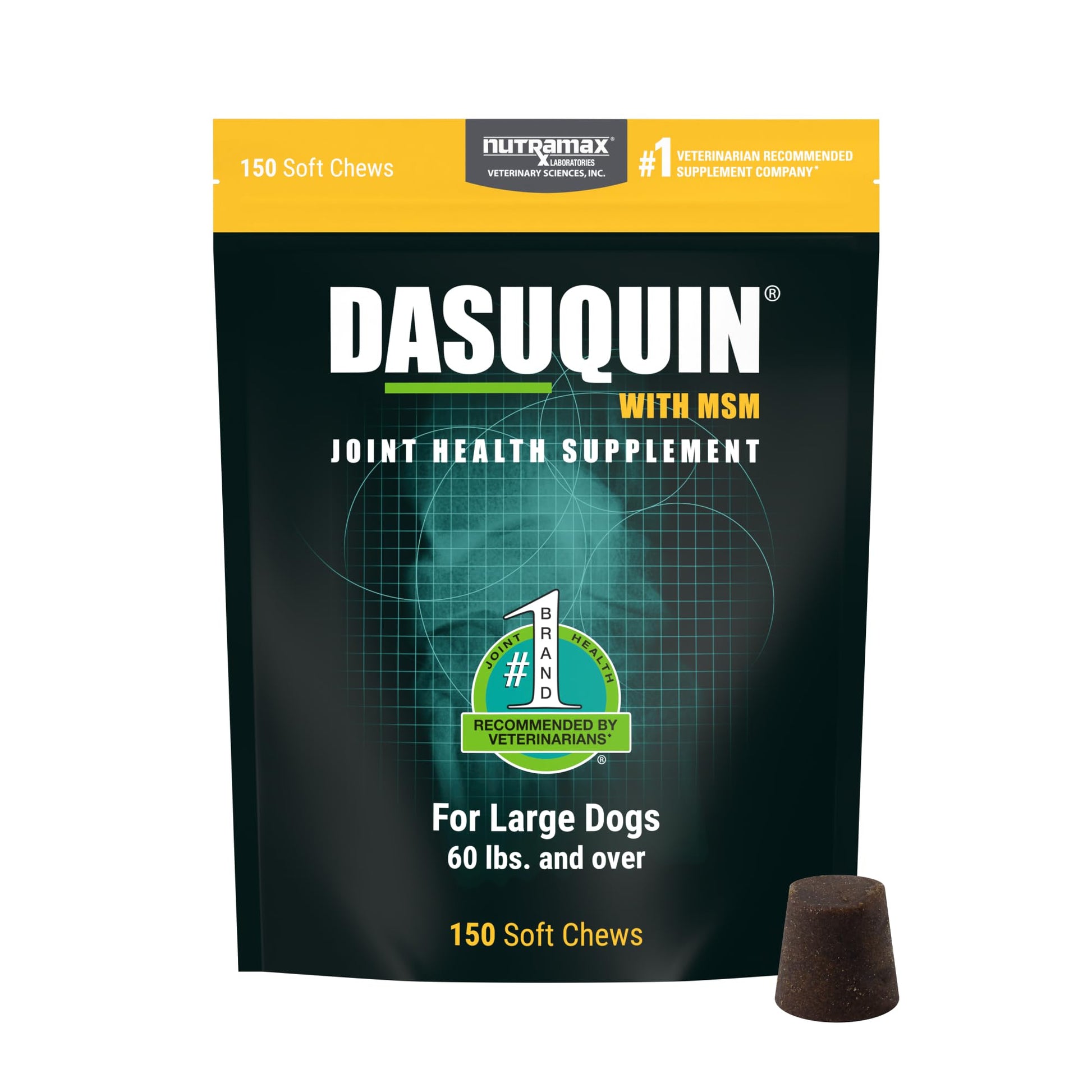 Nutramax Dasuquin for Large Dogs, Joint Health Supplement, Contains Glucosamine for Dogs, Plus Chondroitin, ASU, MSM and More, Supports Healthy Joints, Soft Chews, 150 Count Nutramax LaboratoriesAu supplements