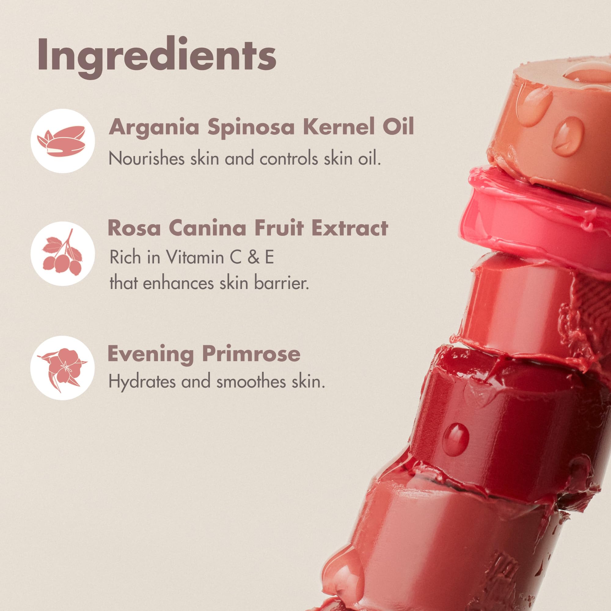 rom&nd GLASTING MELTING BALM #06 Kaya Fig - Vegan K-Beauty Tinted Lip Balm for Crystal Water-Gloss Shine, Deep Hydration & MLBB Rosy Nude Color | Non-Sticky, Long-Lasting Comfort for All Ages rom&ndAu supplements