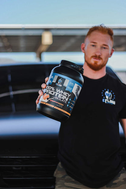 eFlow Nutrition 100% Whey Protein Isolate - Lactose-Free Digestive Enzymes Added eFlow NutritionUS supplements