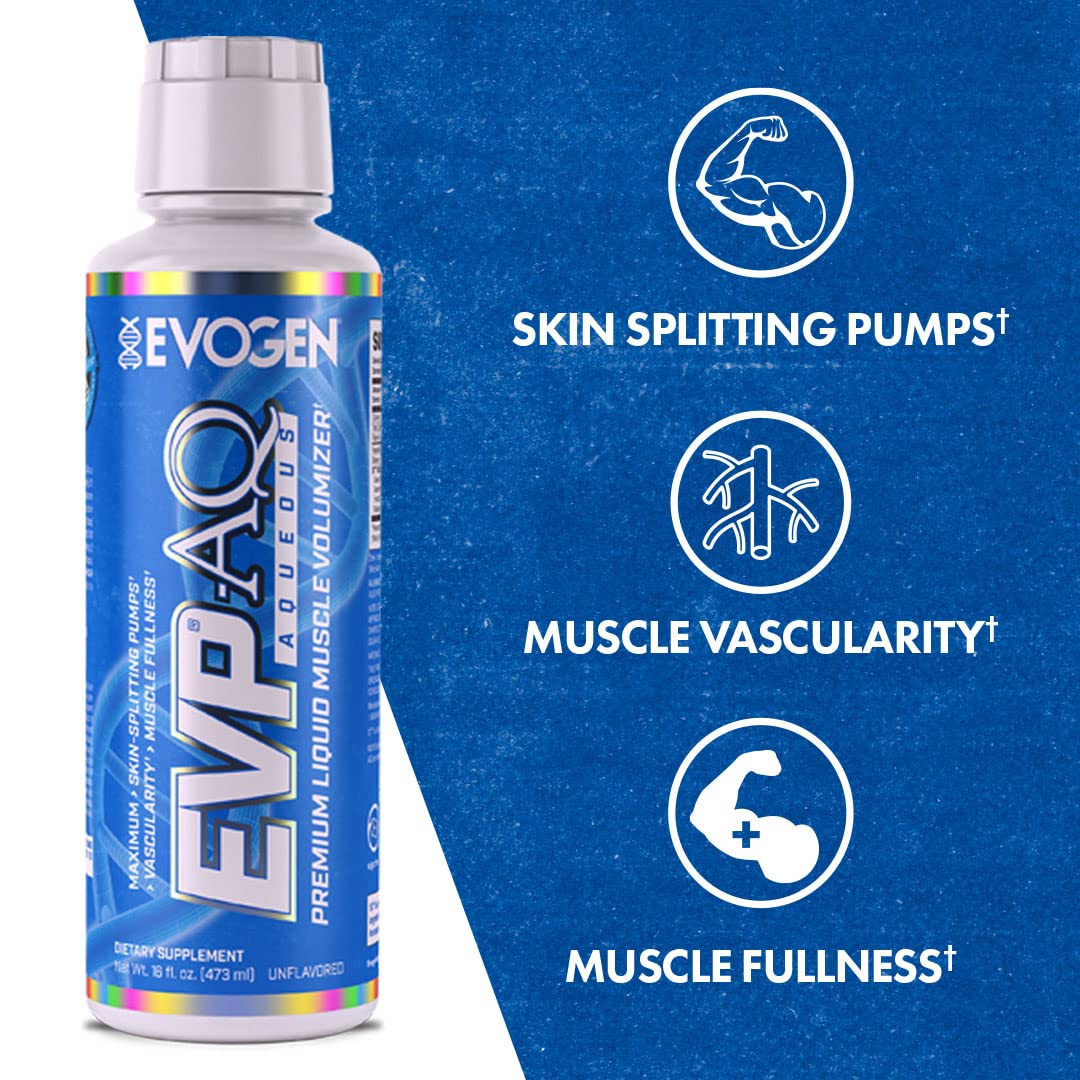 Evogen EVP AQ Unflavored | Premium Liquid Glycerol, Betaine anhydrous, S7, Sodium EvogenAu supplements