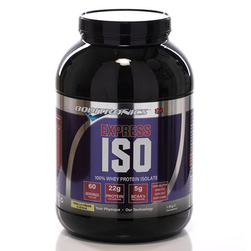 Boditronics 1.5 kg Iso Express Whey 100% Whey Isolate Protein Powder with Occurring Amino Acid BoditronicsAu supplements